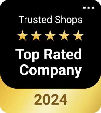 Trusted Shops Top Rated Company 2024 Logo