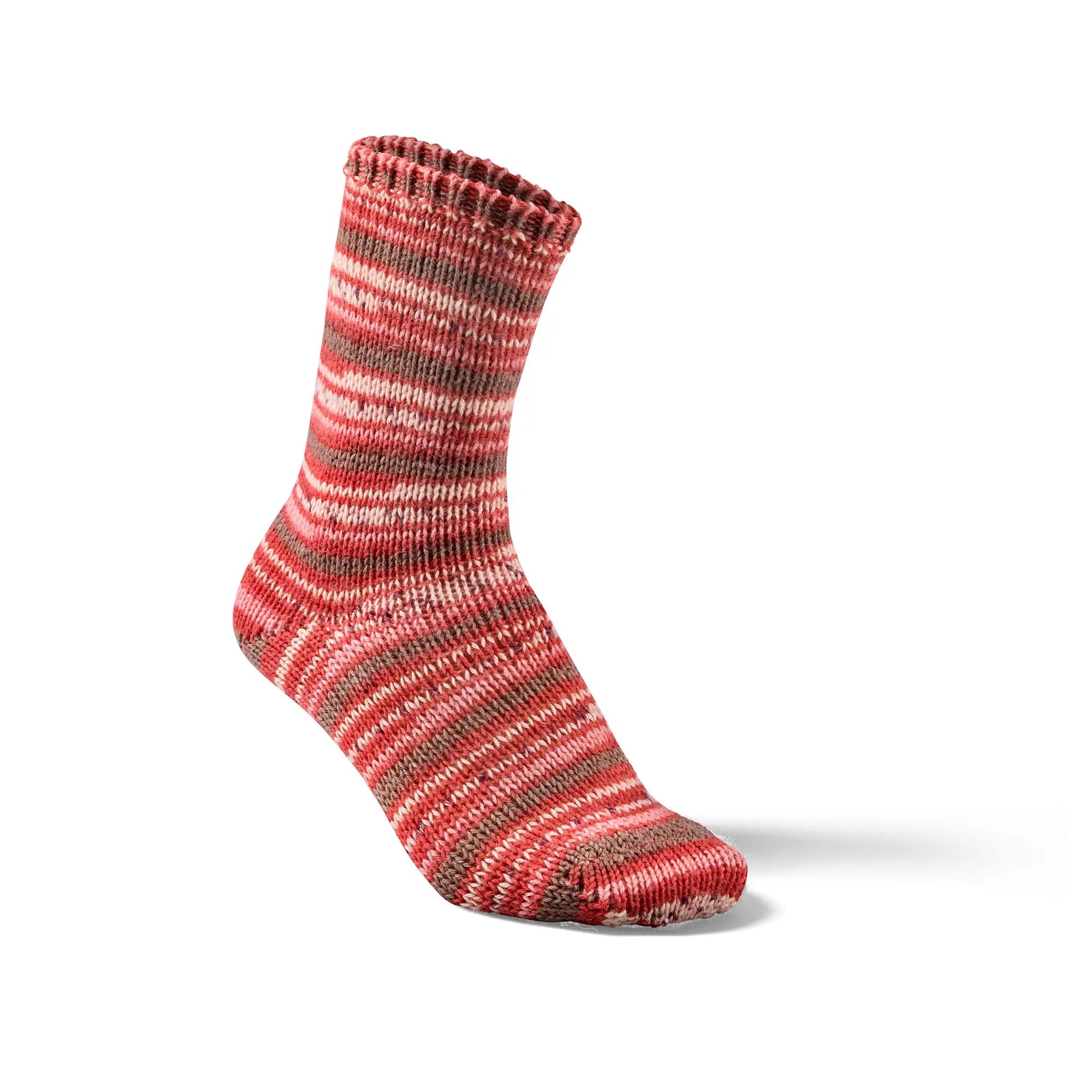 Colourful wool socks color pink