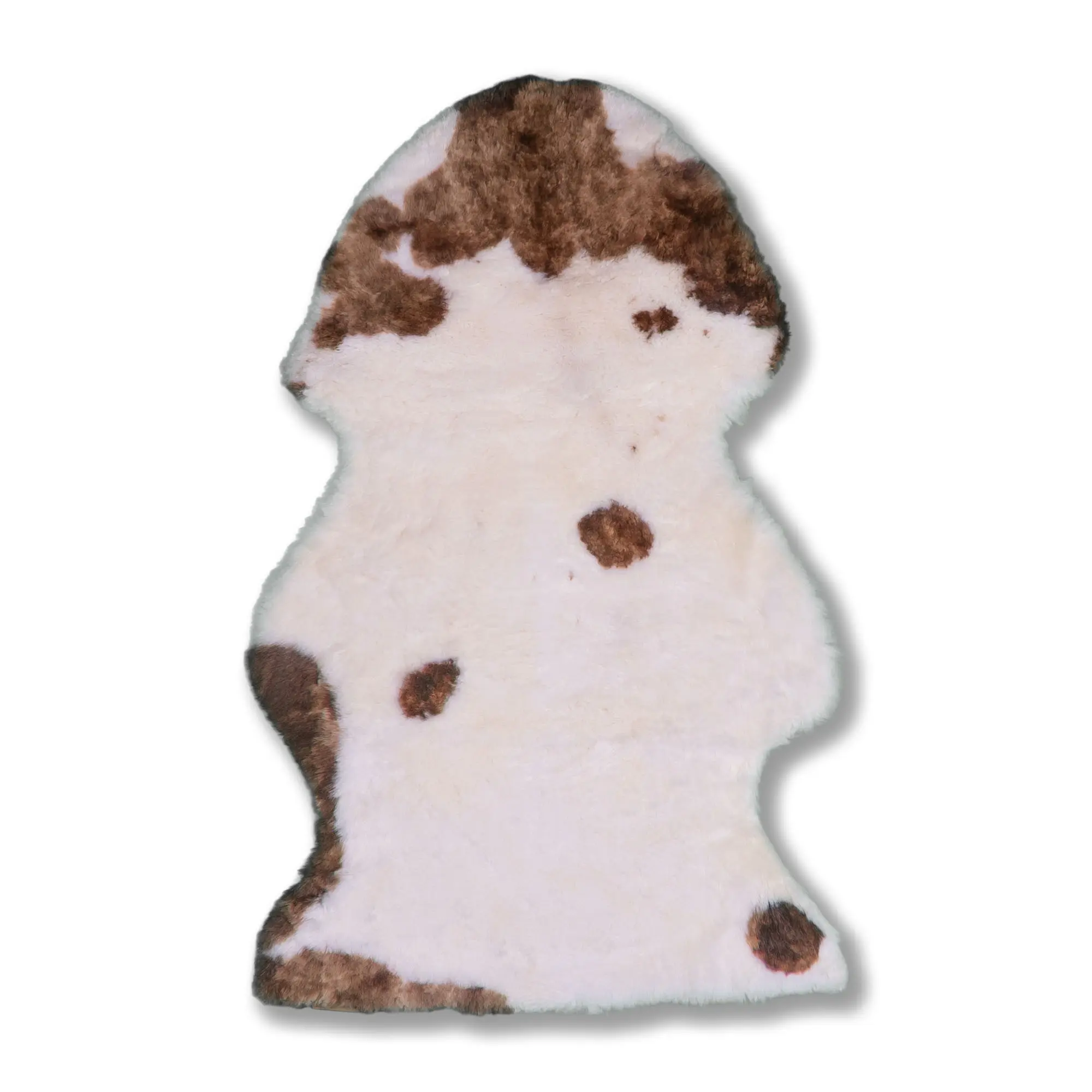 Schaffell meliert geschoren - hell