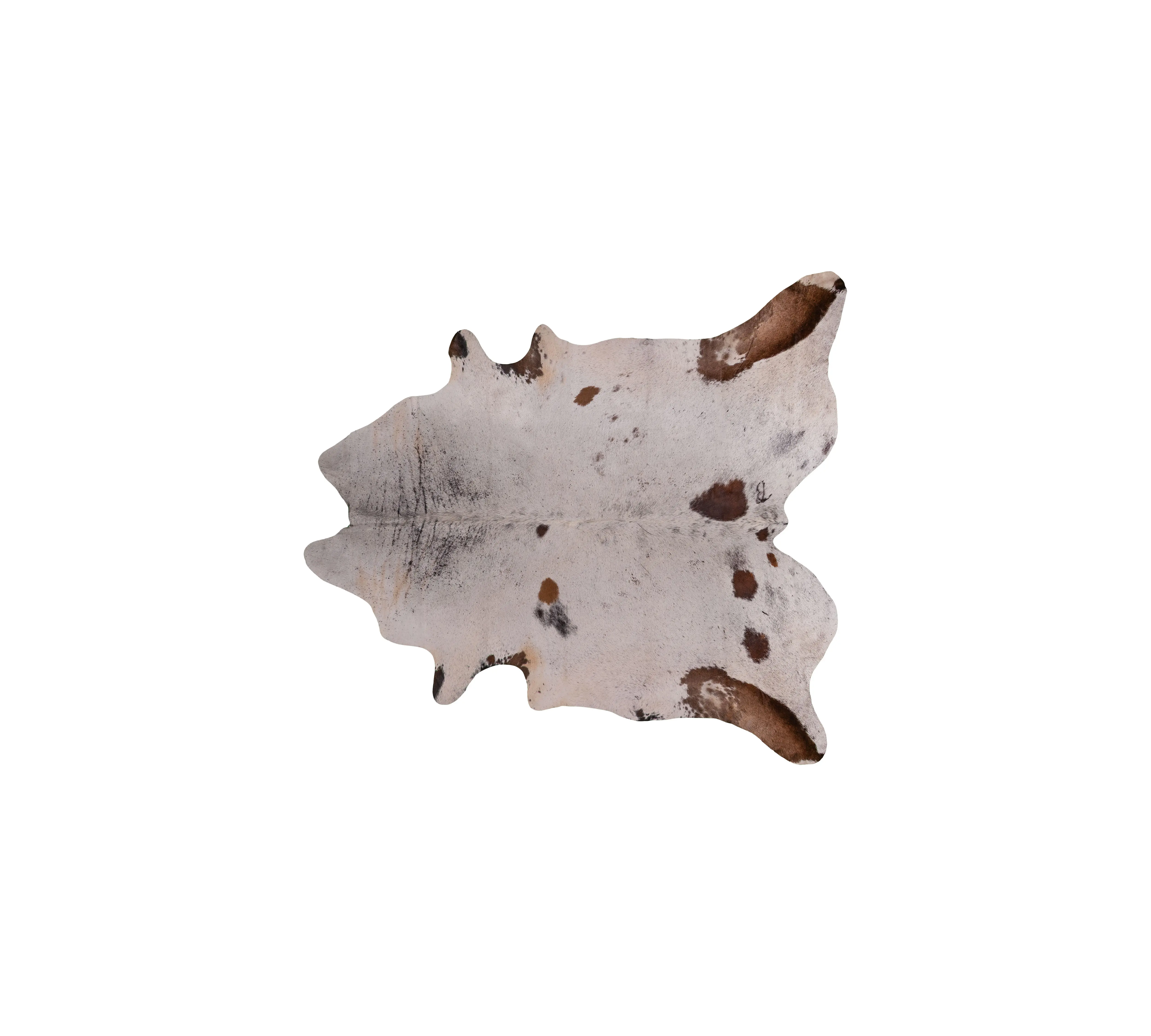 Cowhide SALT+PEPPER 3-4 m² Brown