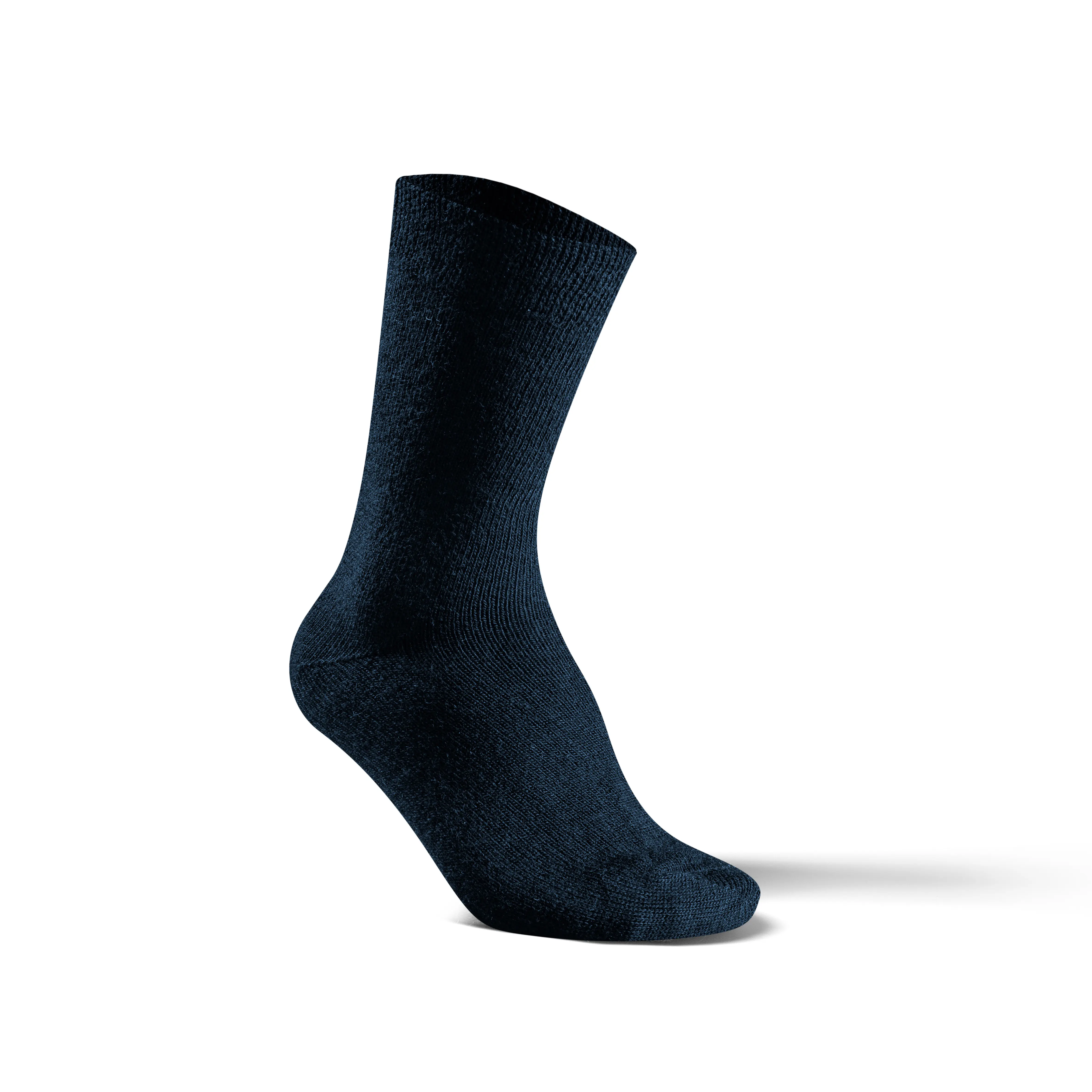 Alpaka Socken klassik blau dunkelblau