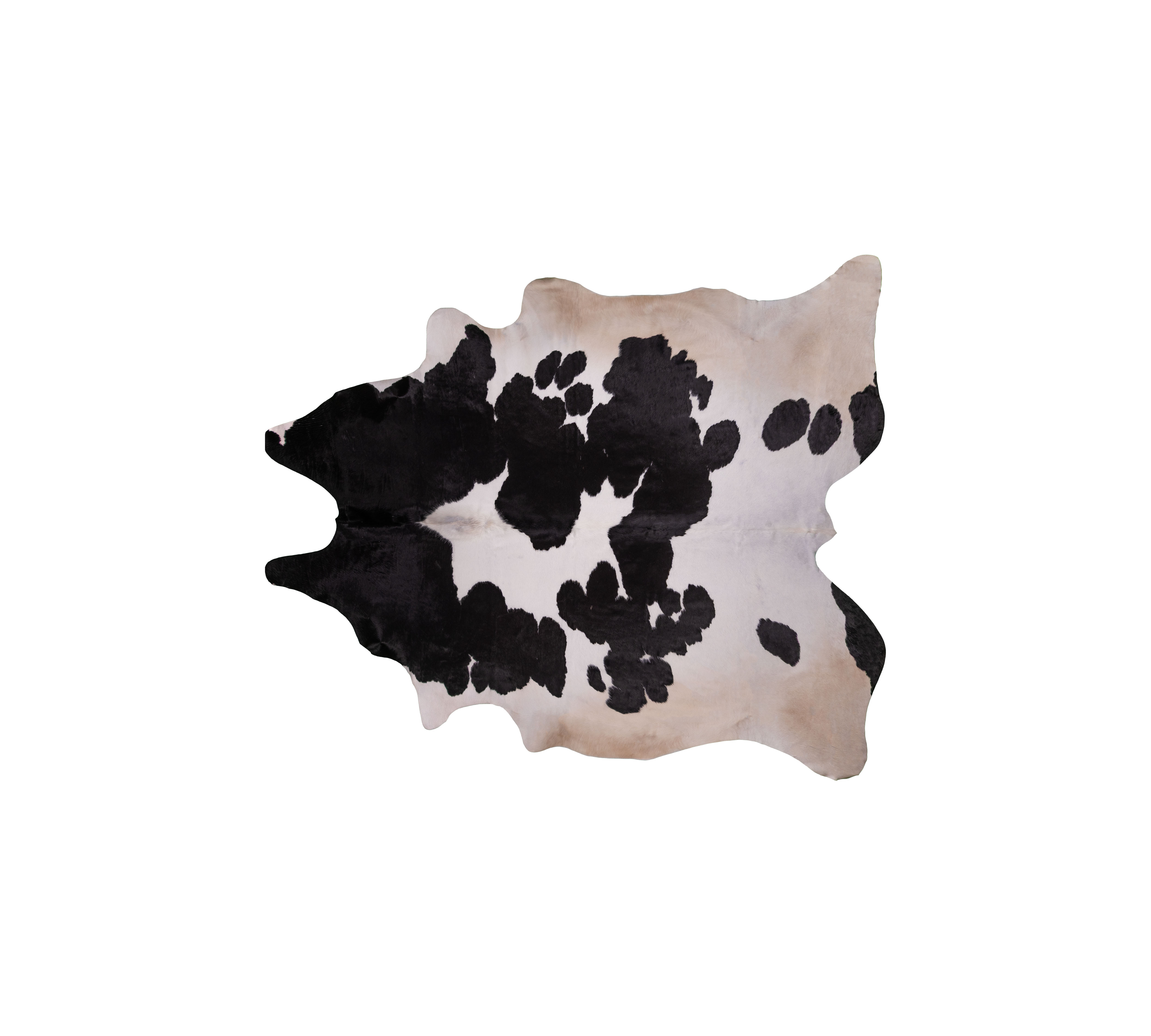 Cowhide, Black-and-White 3-4 m²