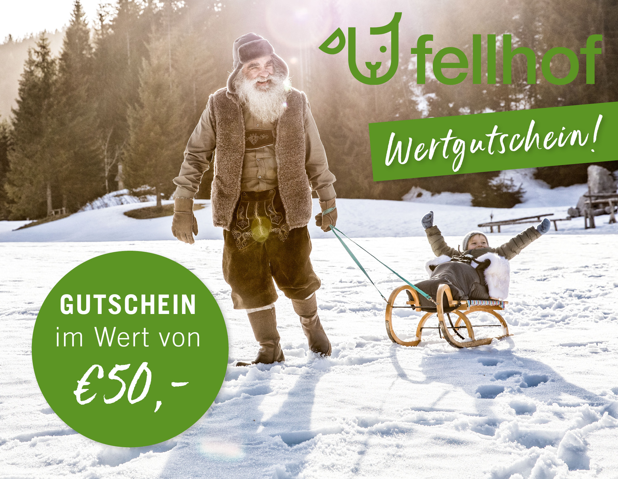 Fellhof Wertgutschein im Wert von 50€