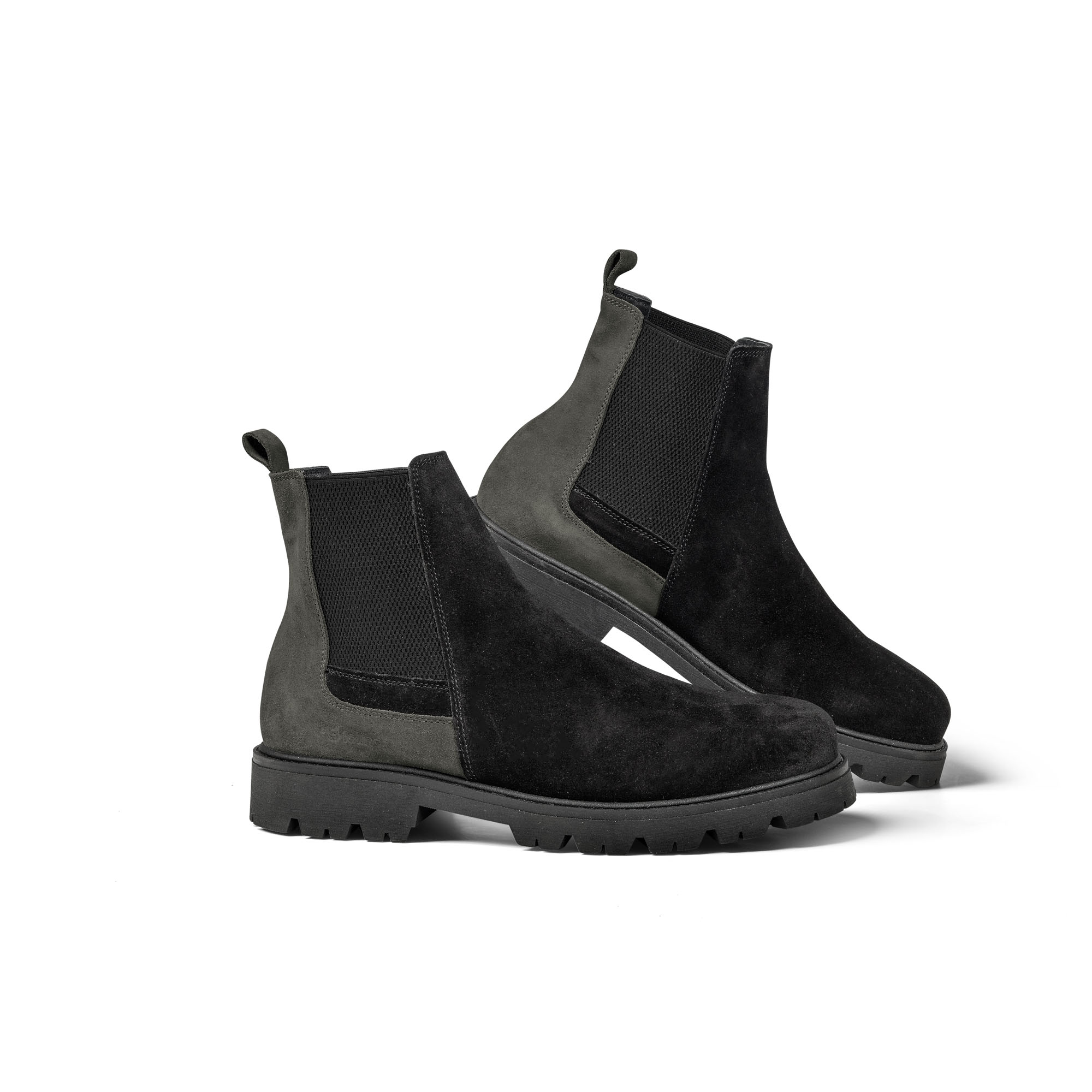 Fellhof Chelsea Boots Herren, schwarz, Größe 43