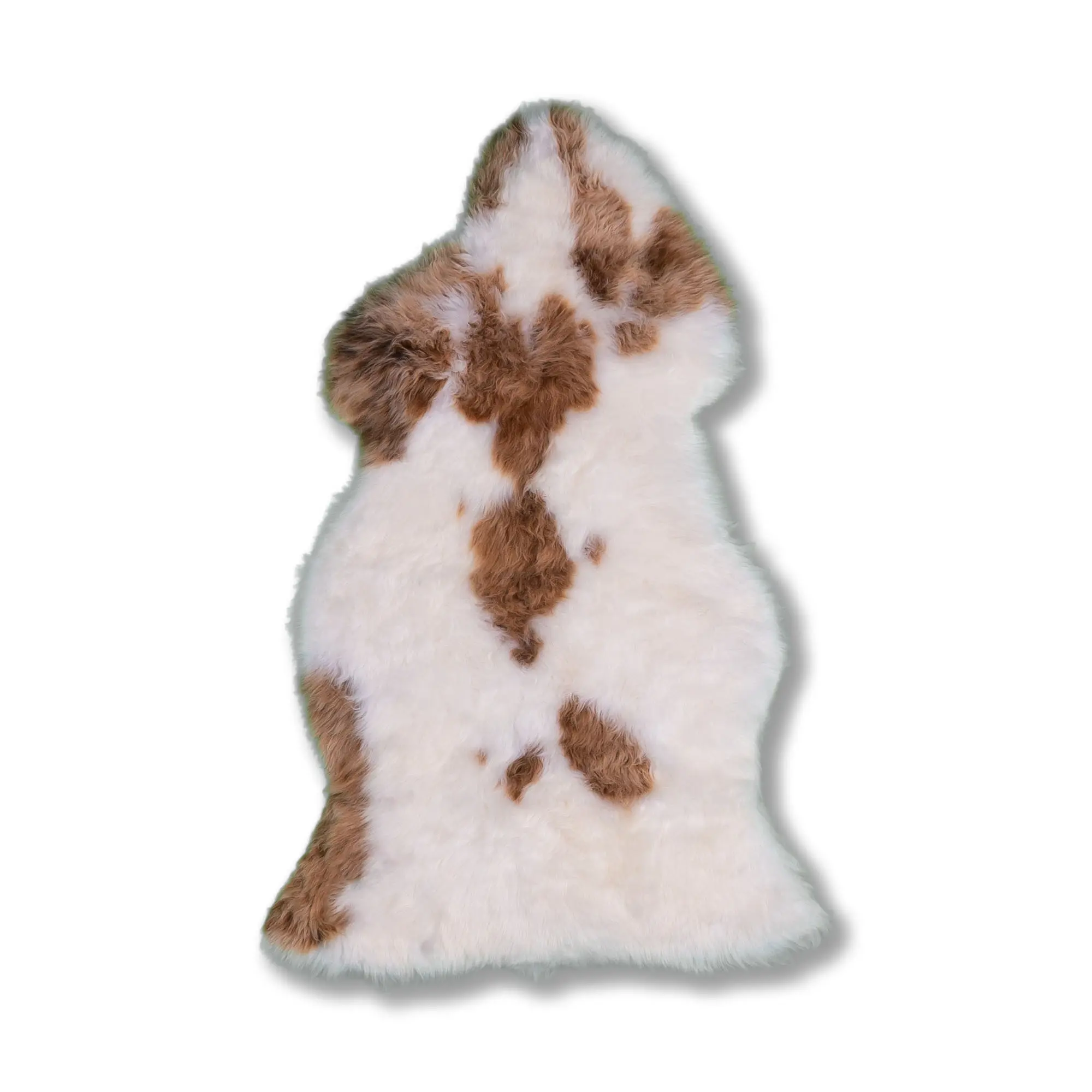 Schaffell meliert langwollig - hell