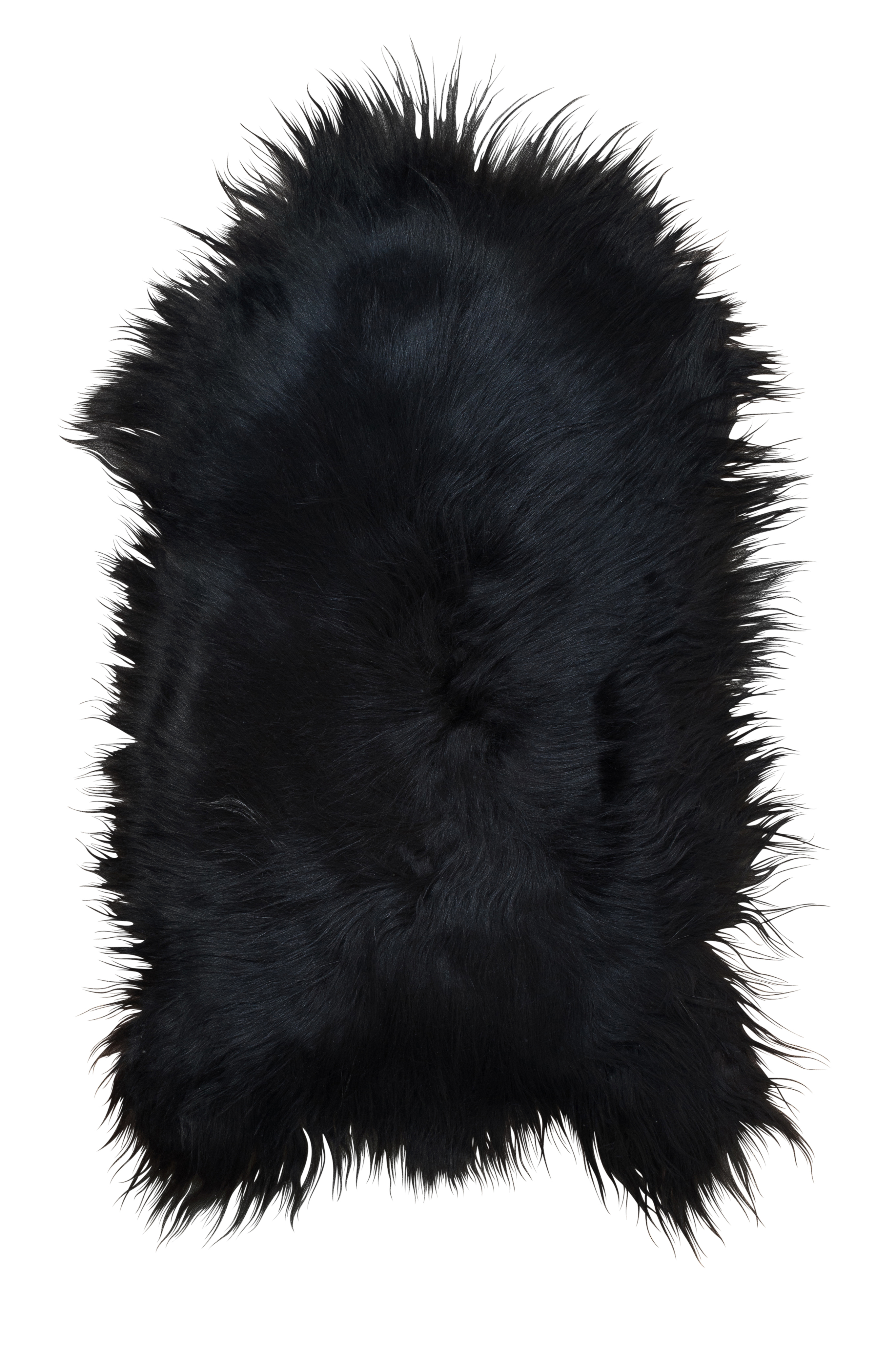 Zaloop Australisches Lammfell schwarz ca. 100-110 cm lang : :  Sonstiges