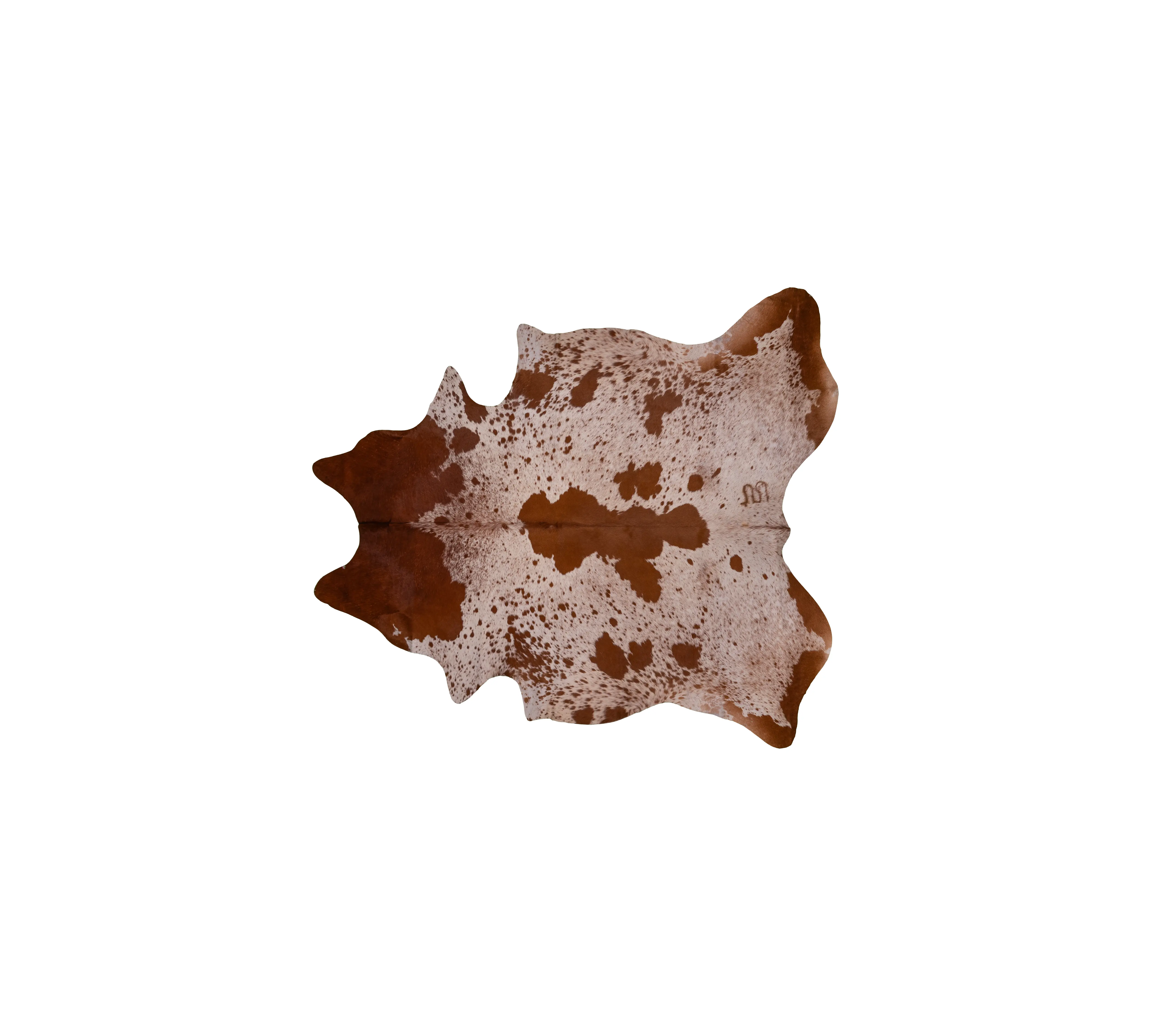 Cowhide SALT+PEPPER 3-4 m² Brown