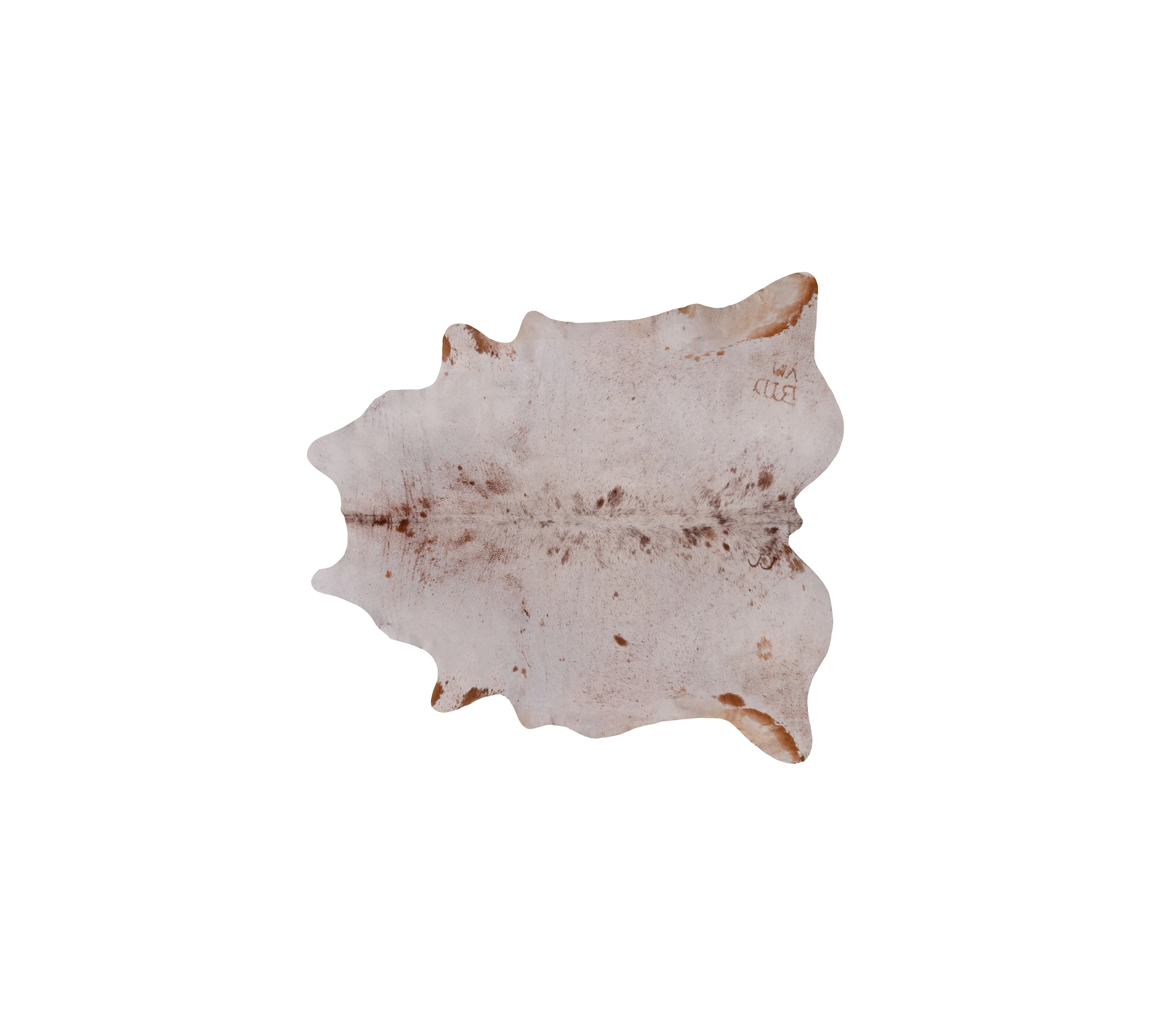 Cowhide SALT+PEPPER 3-4 m² Brown