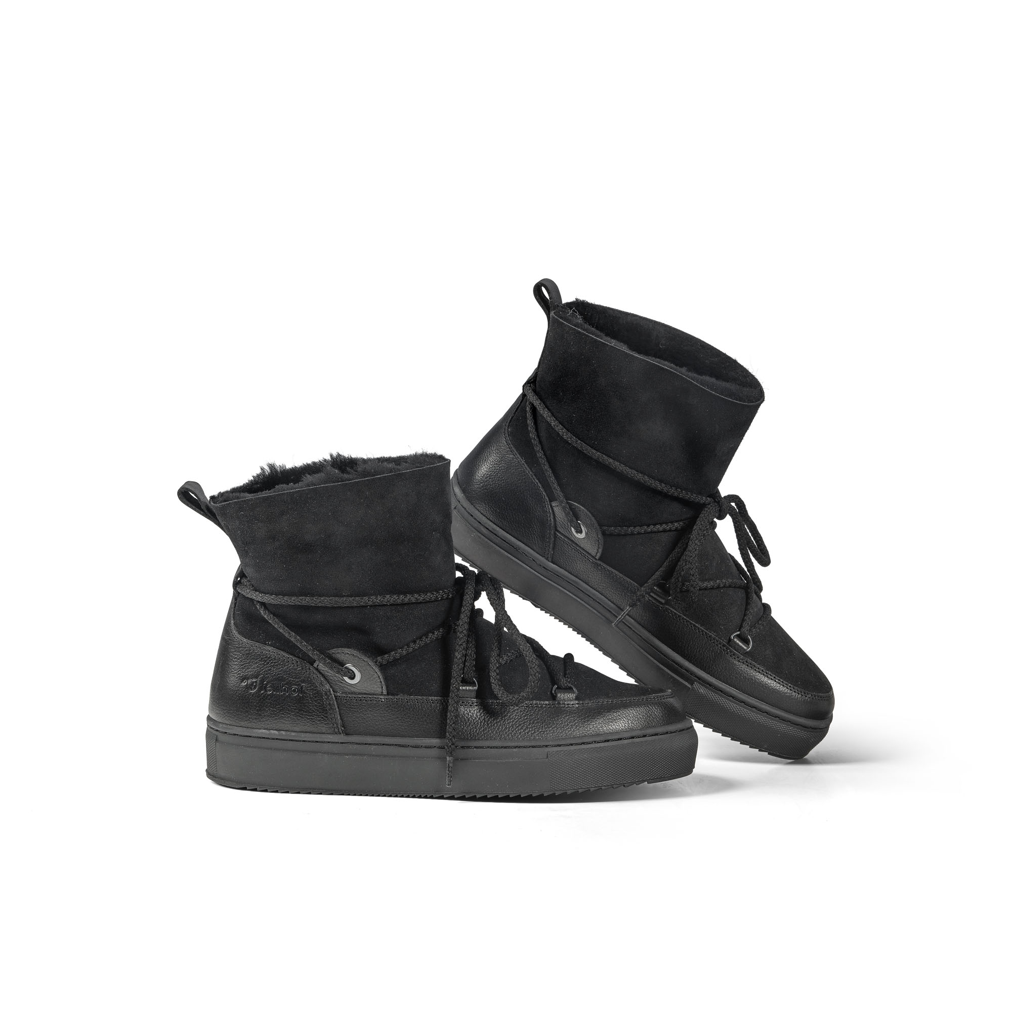 Snowboot Kitz Damen schwarz