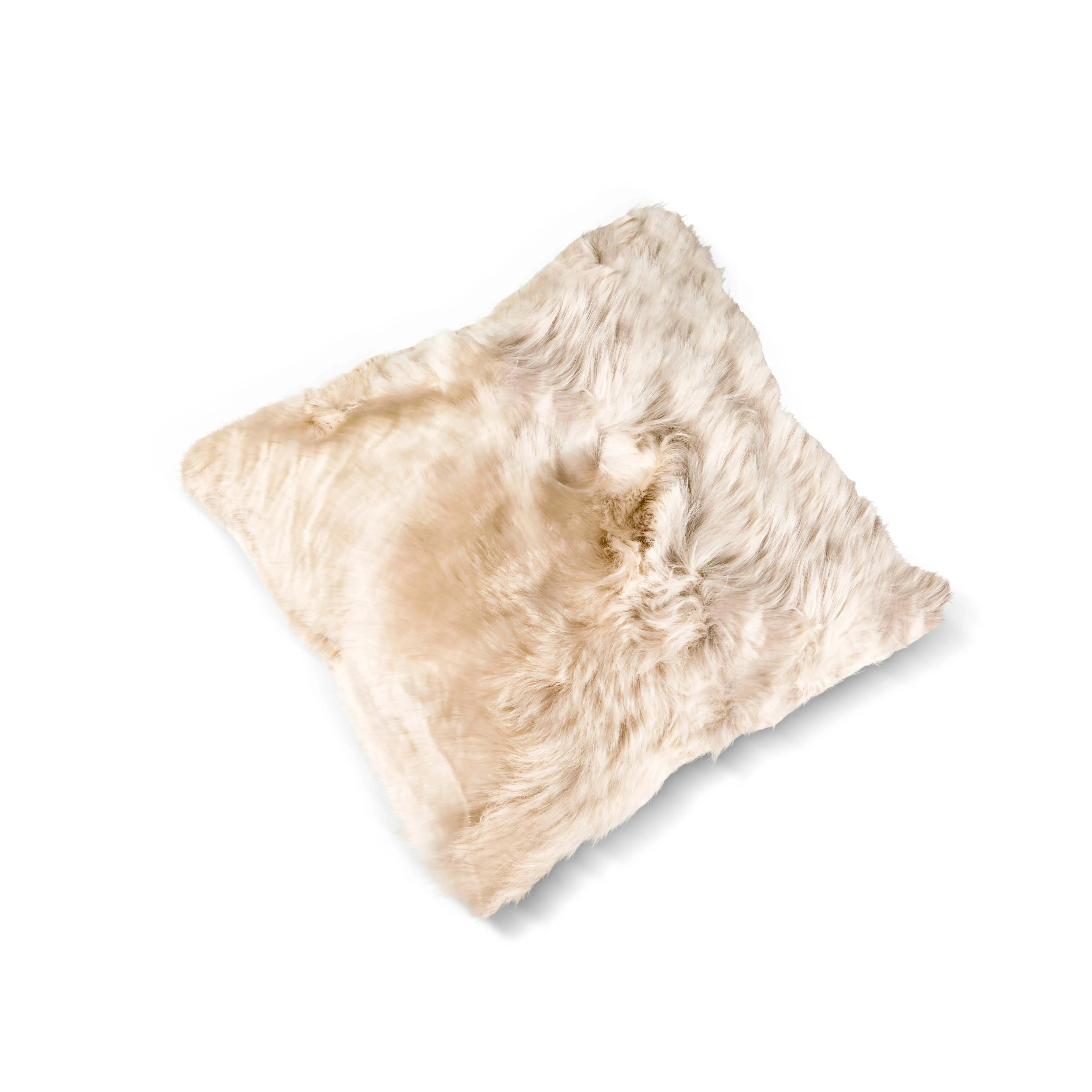 Cushion with Lambskin Cover, 40x40 cm