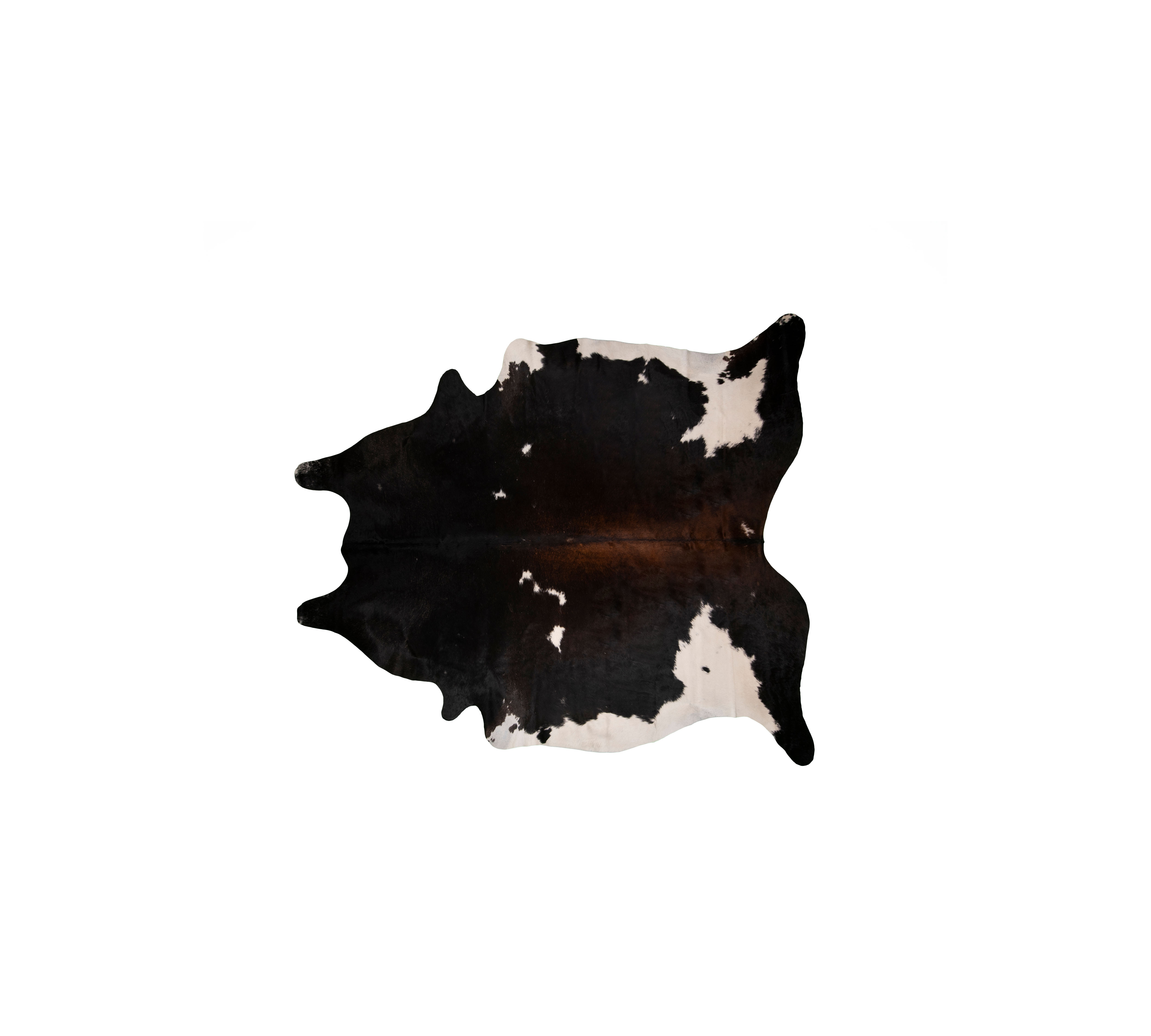Stierfell schwarz-weiss REDDISH 3-4 m²