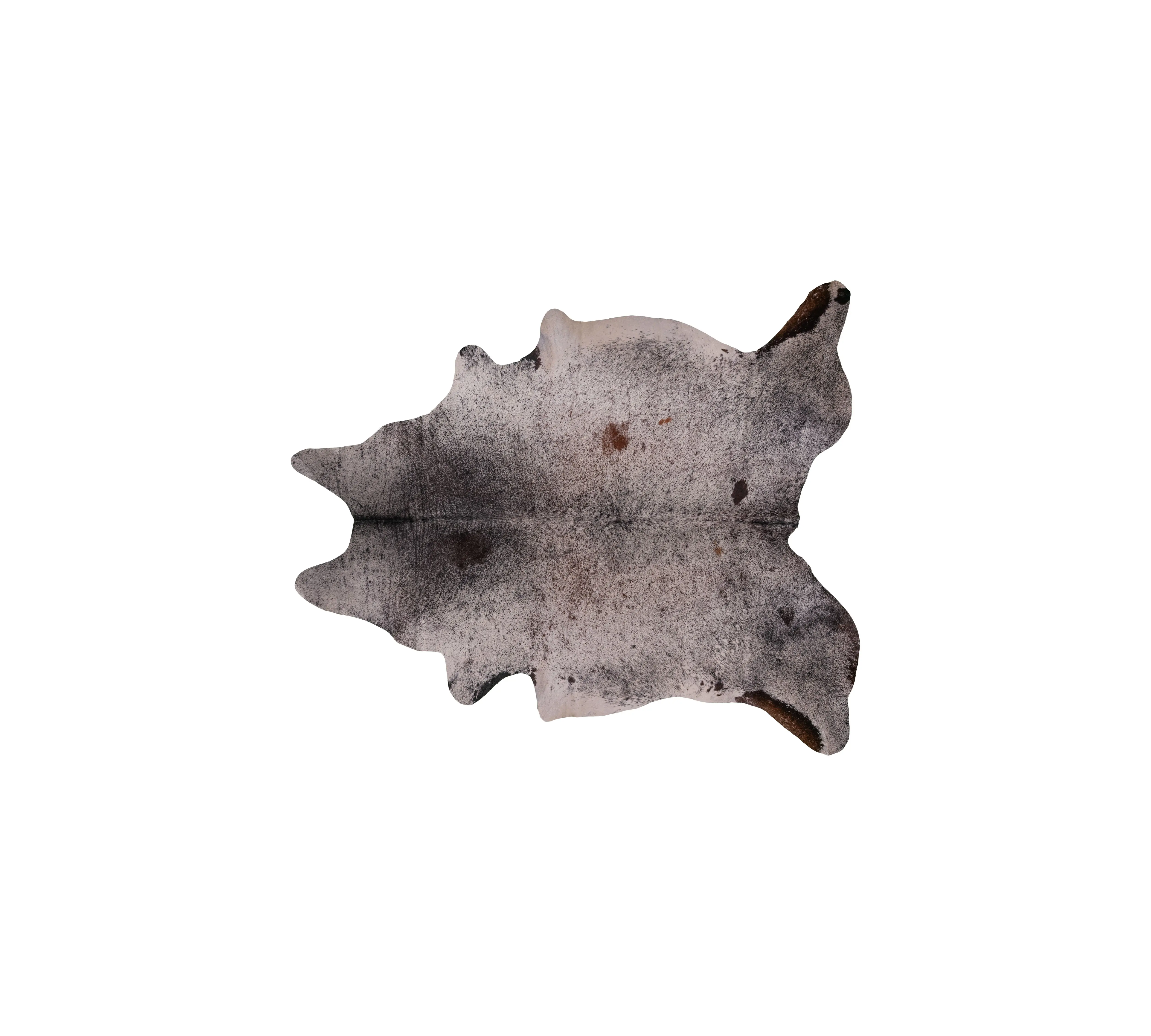 Cowhide SALT+PEPPER 3-4 m² Brown