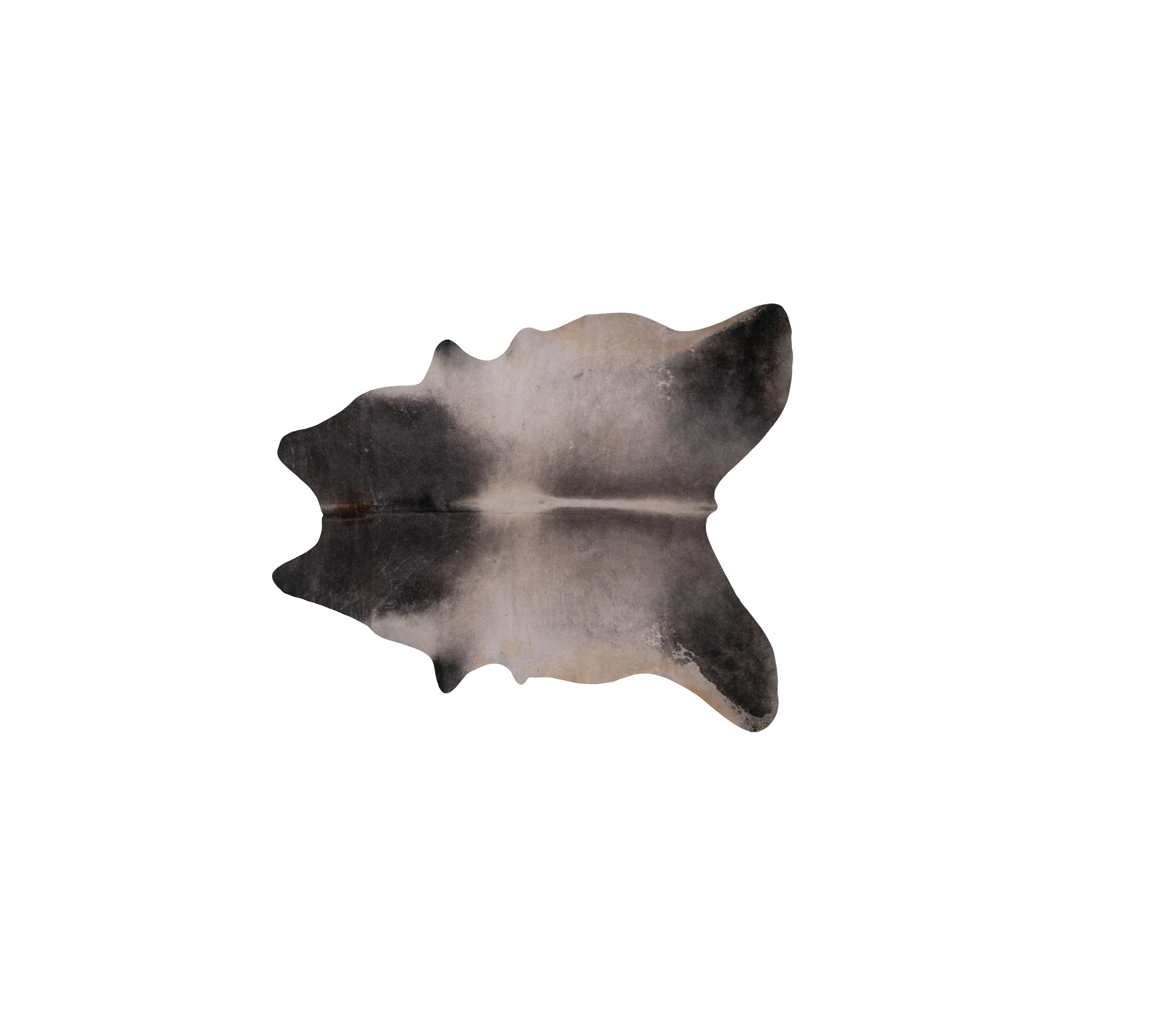 Stierfell grau 3-4 m²