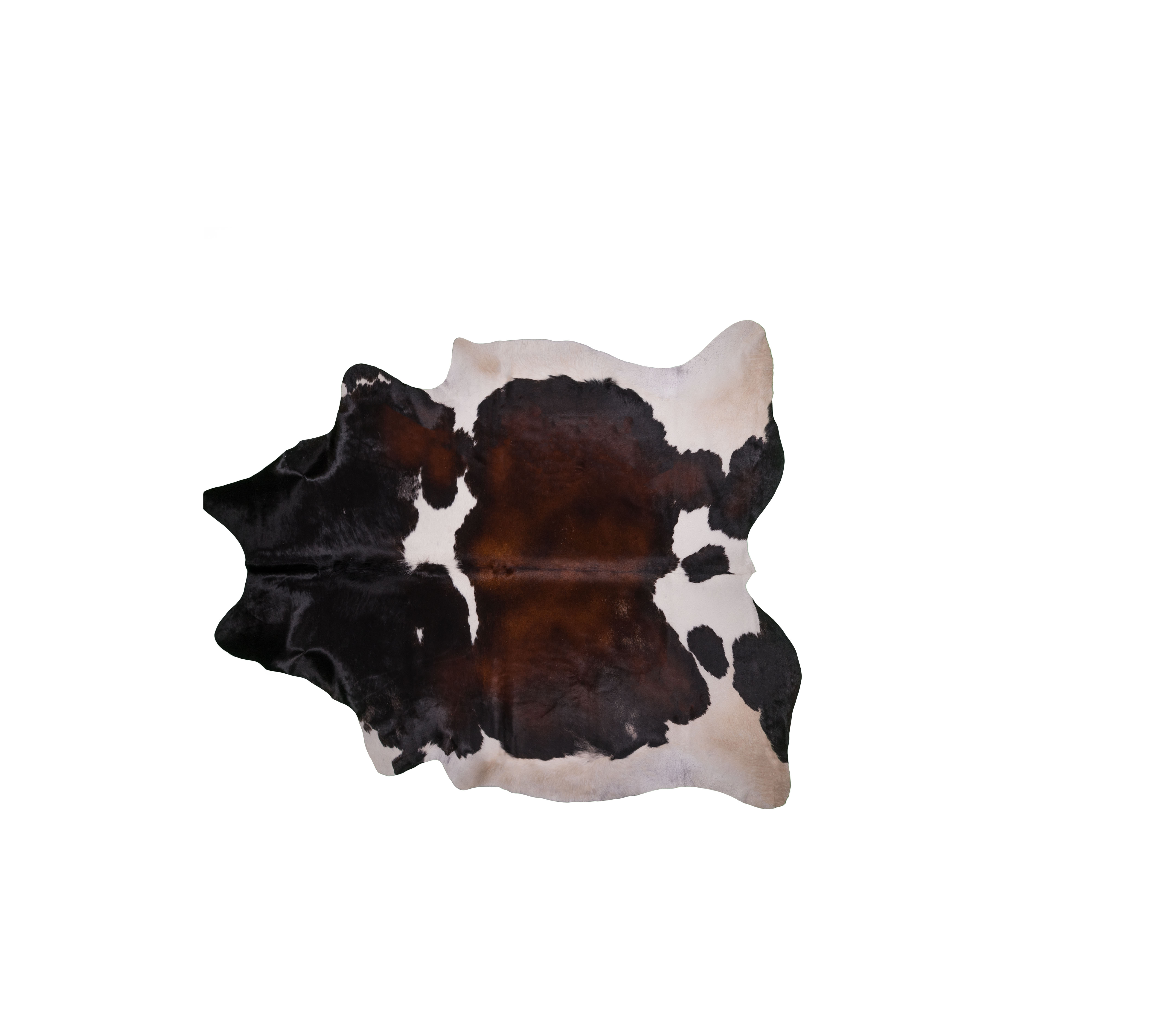 Stierfell schwarz-weiss REDDISH 3-4 m²