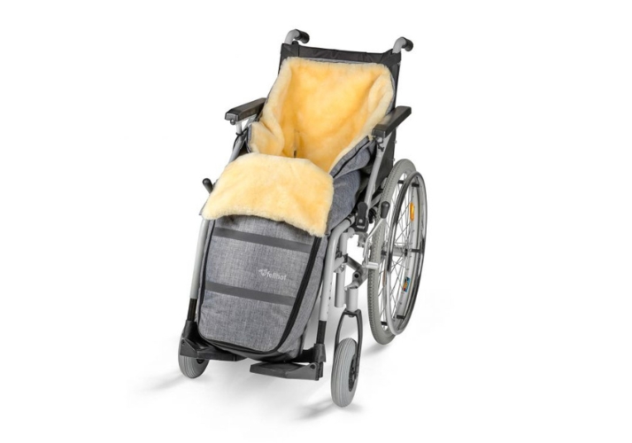 Rollstuhl-Zubehör aus Lammfell