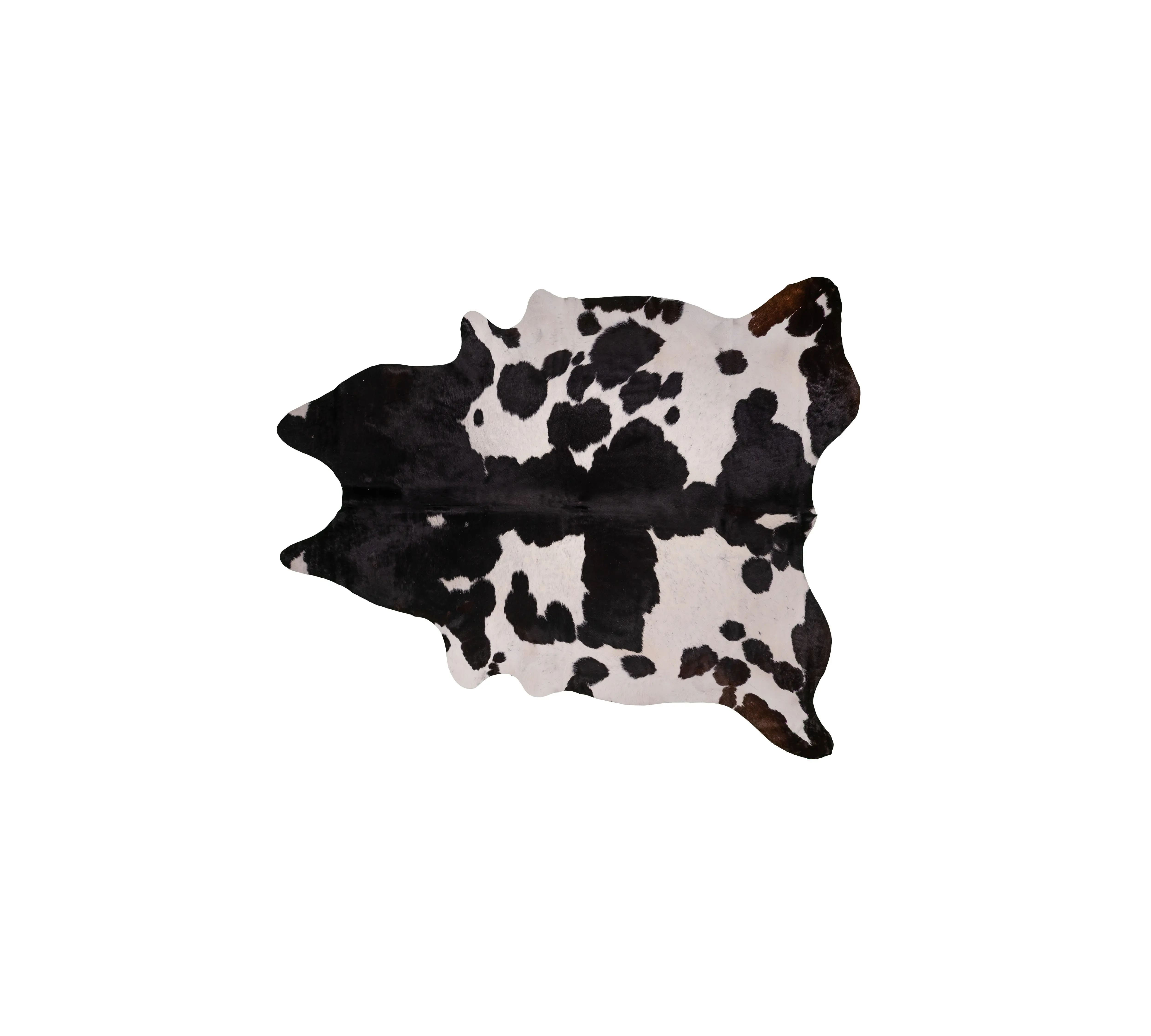 Stierfell schwarz-weiss 3-4 m²