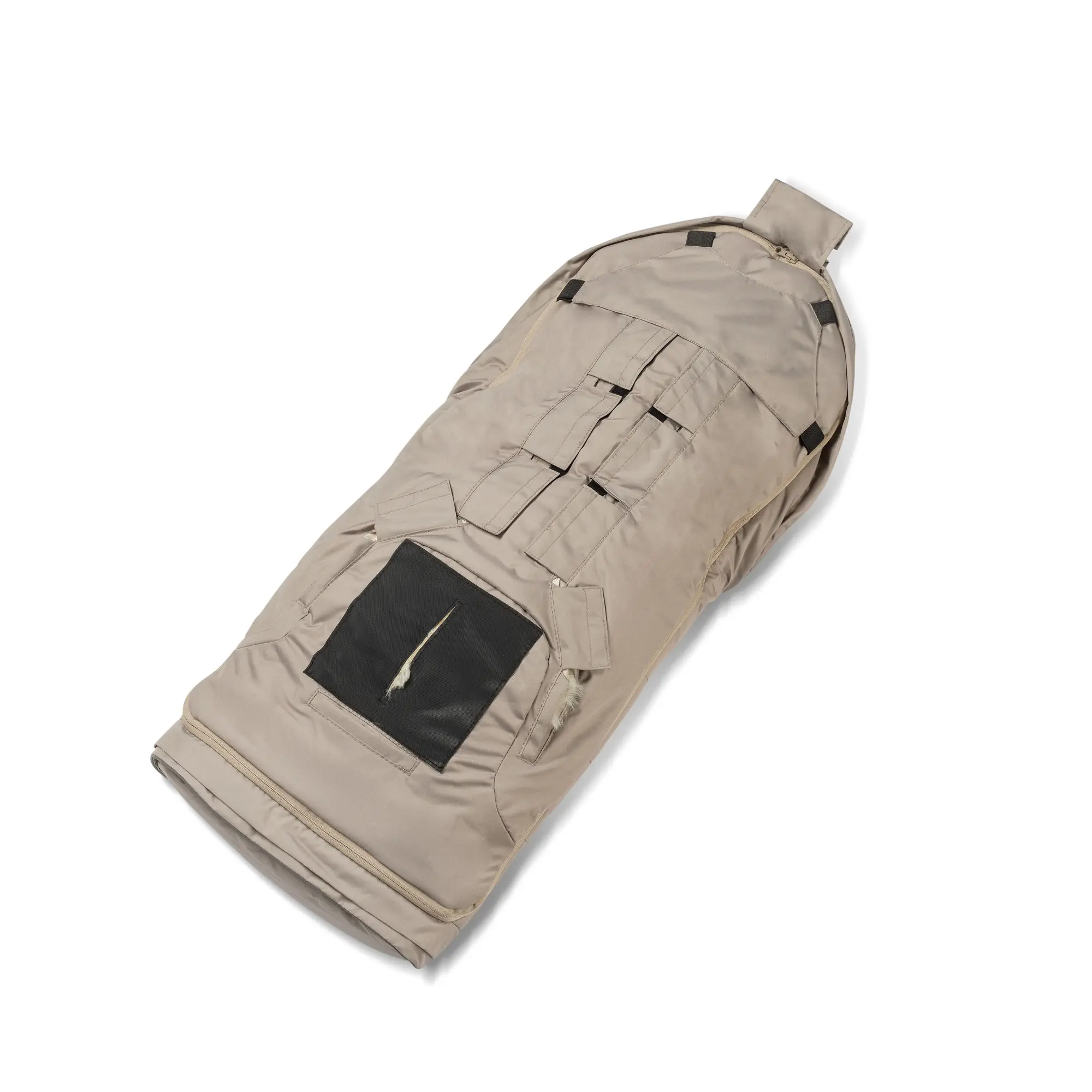 Lammfell Fußsack Kitzbühel Rückseite