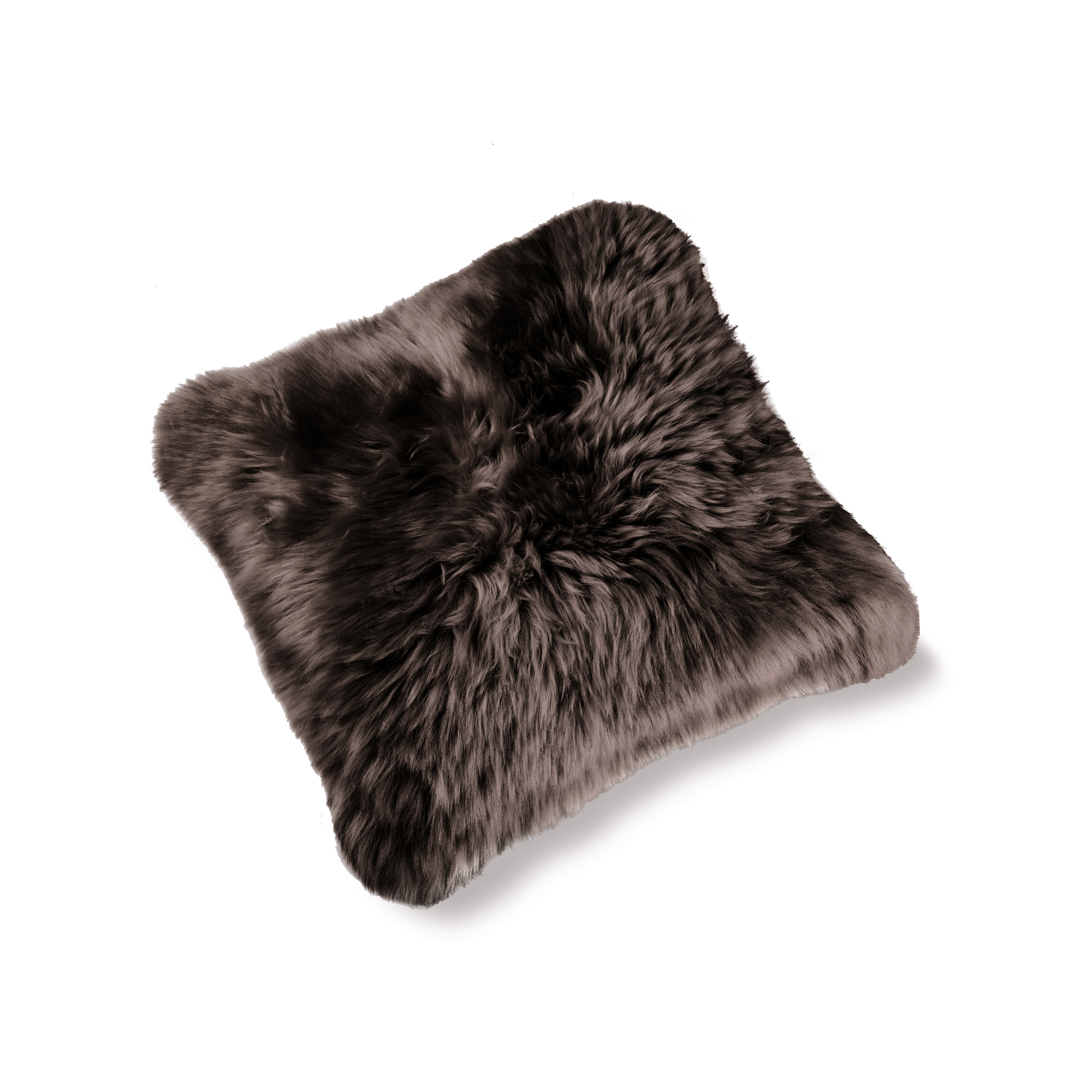 Cushion with Lambskin Cover, 40x40 cm