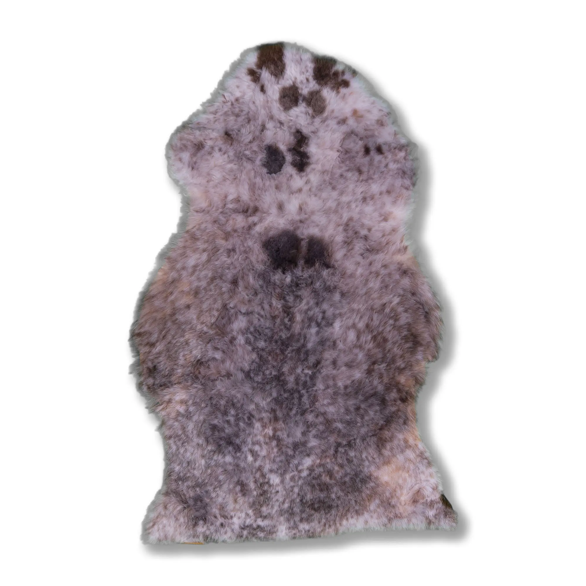 Schaffell meliert geschoren - hell