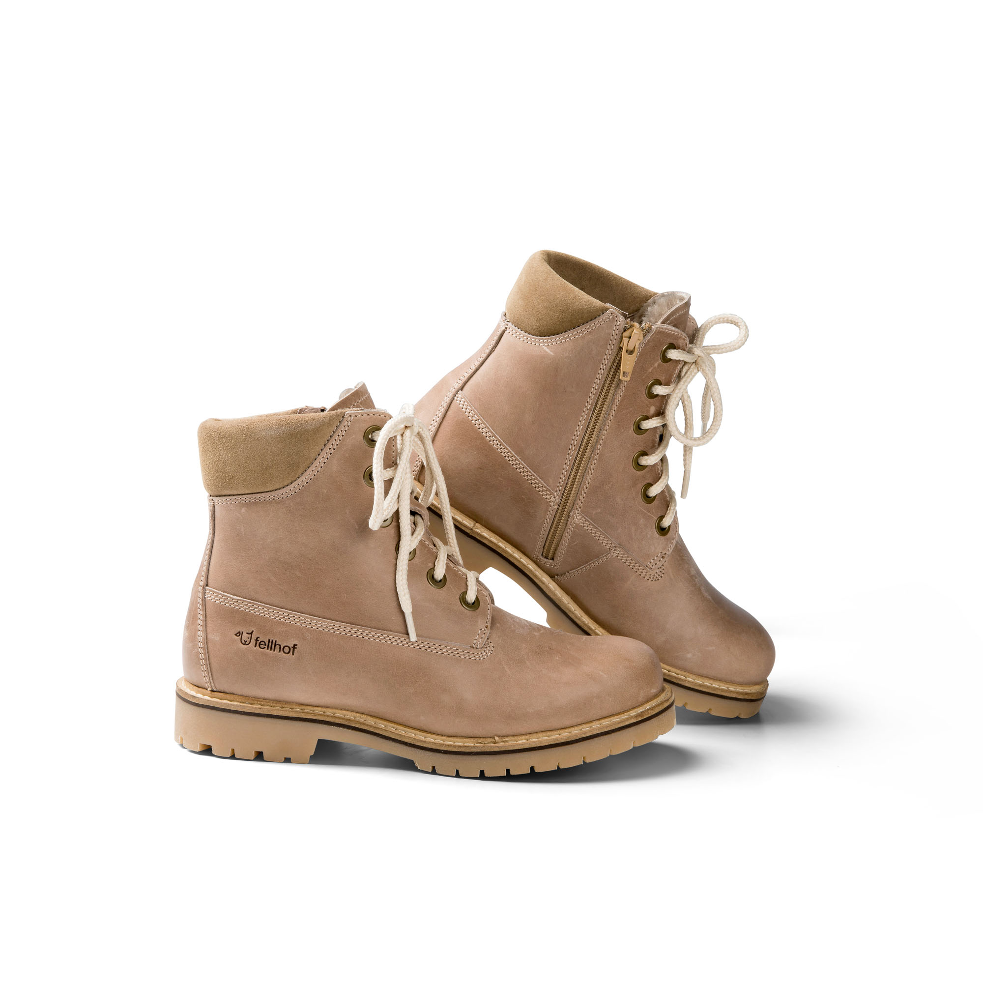 TIMBA Leather lambskin boots for women | Fellhof