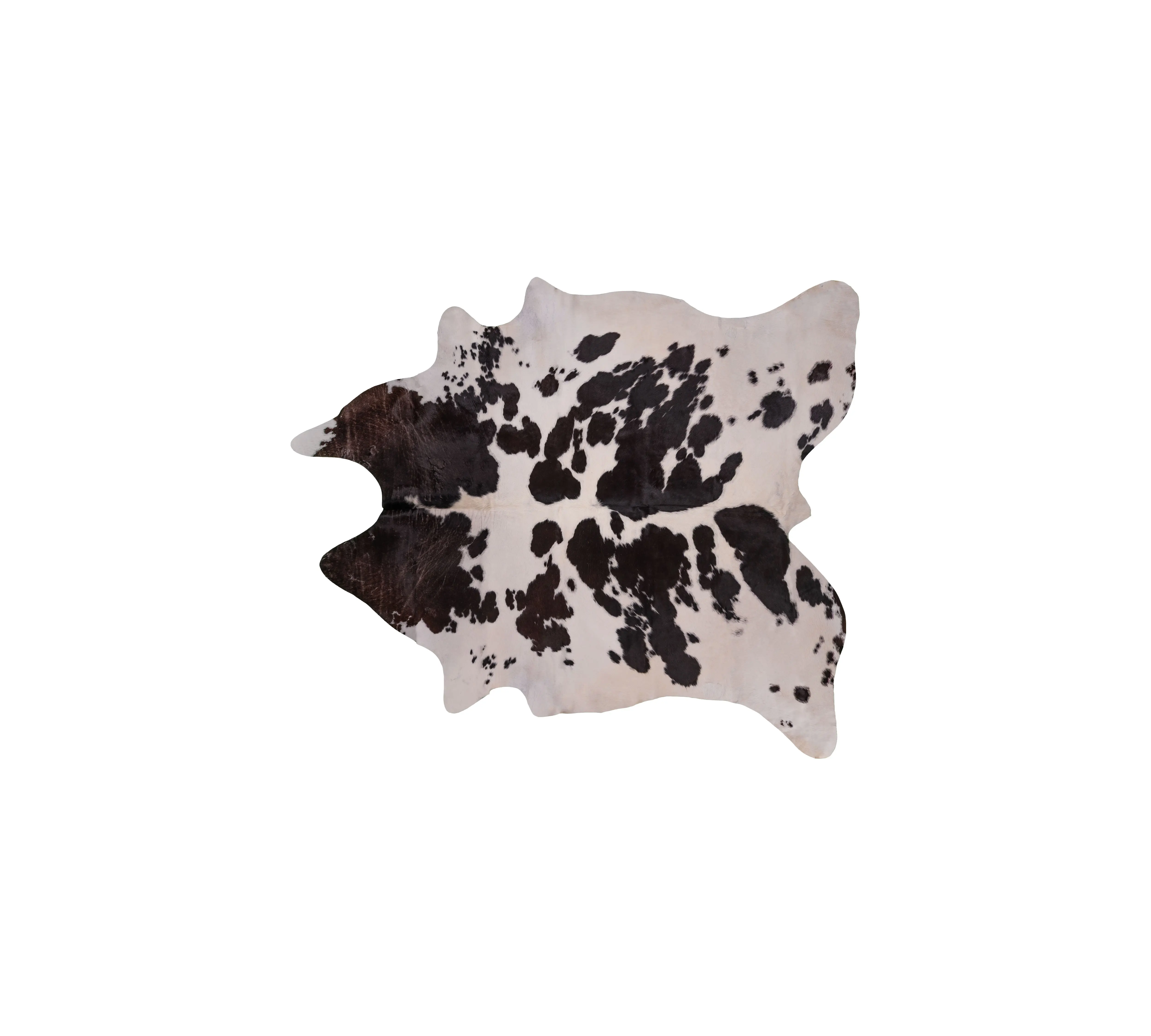 Stierfell schwarz-weiss 3-4 m²