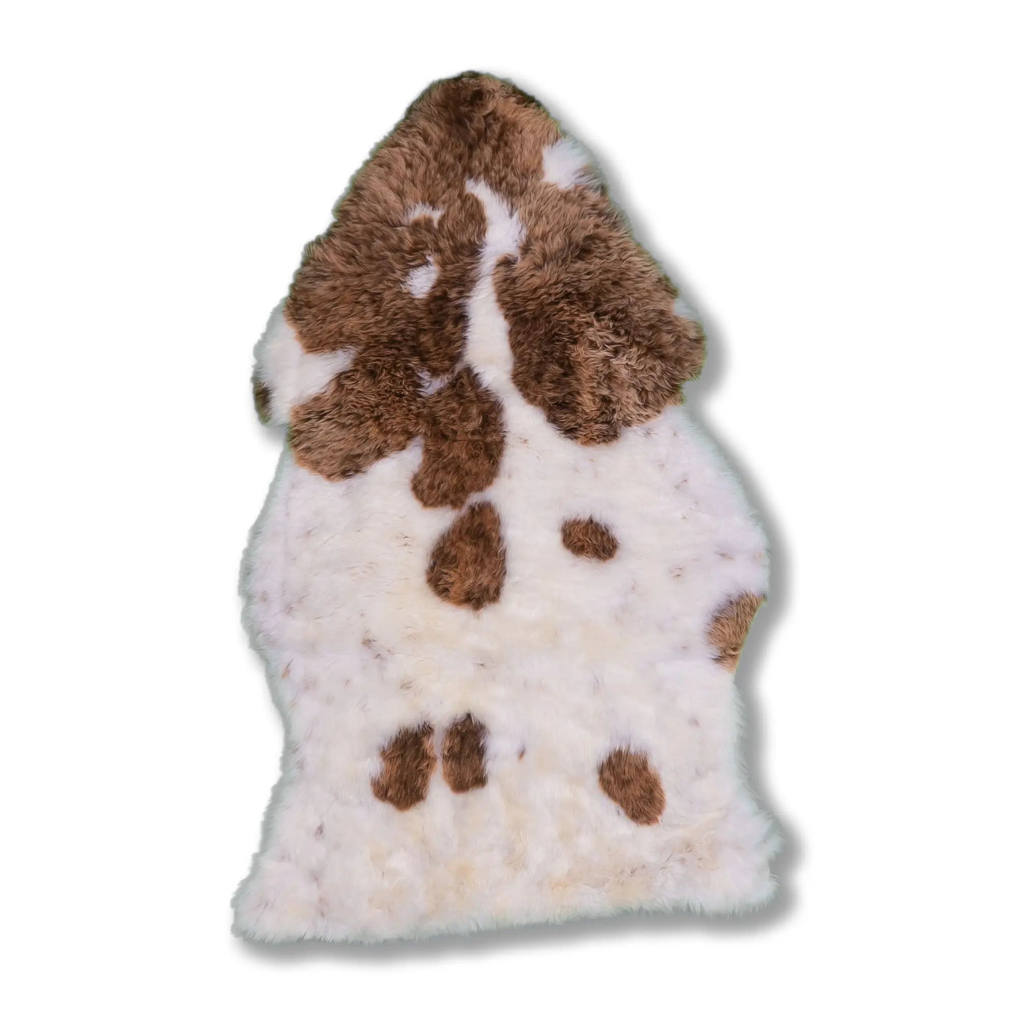 Schaffell meliert langwollig - hell