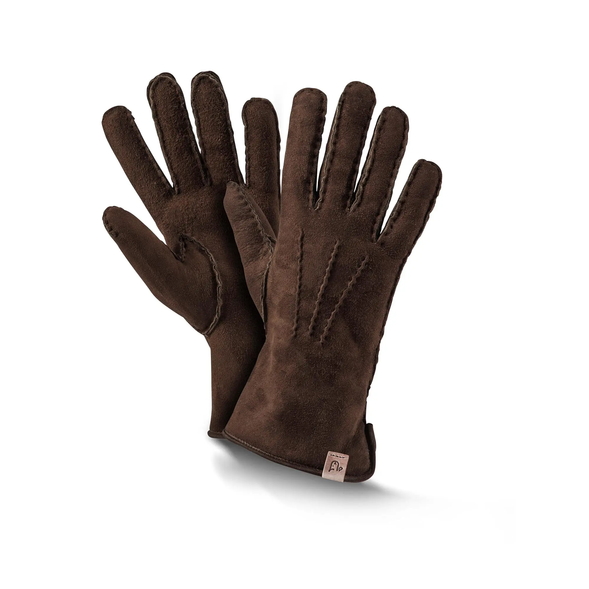 Lammfell-Fingerhandschuhe Premium für Herren