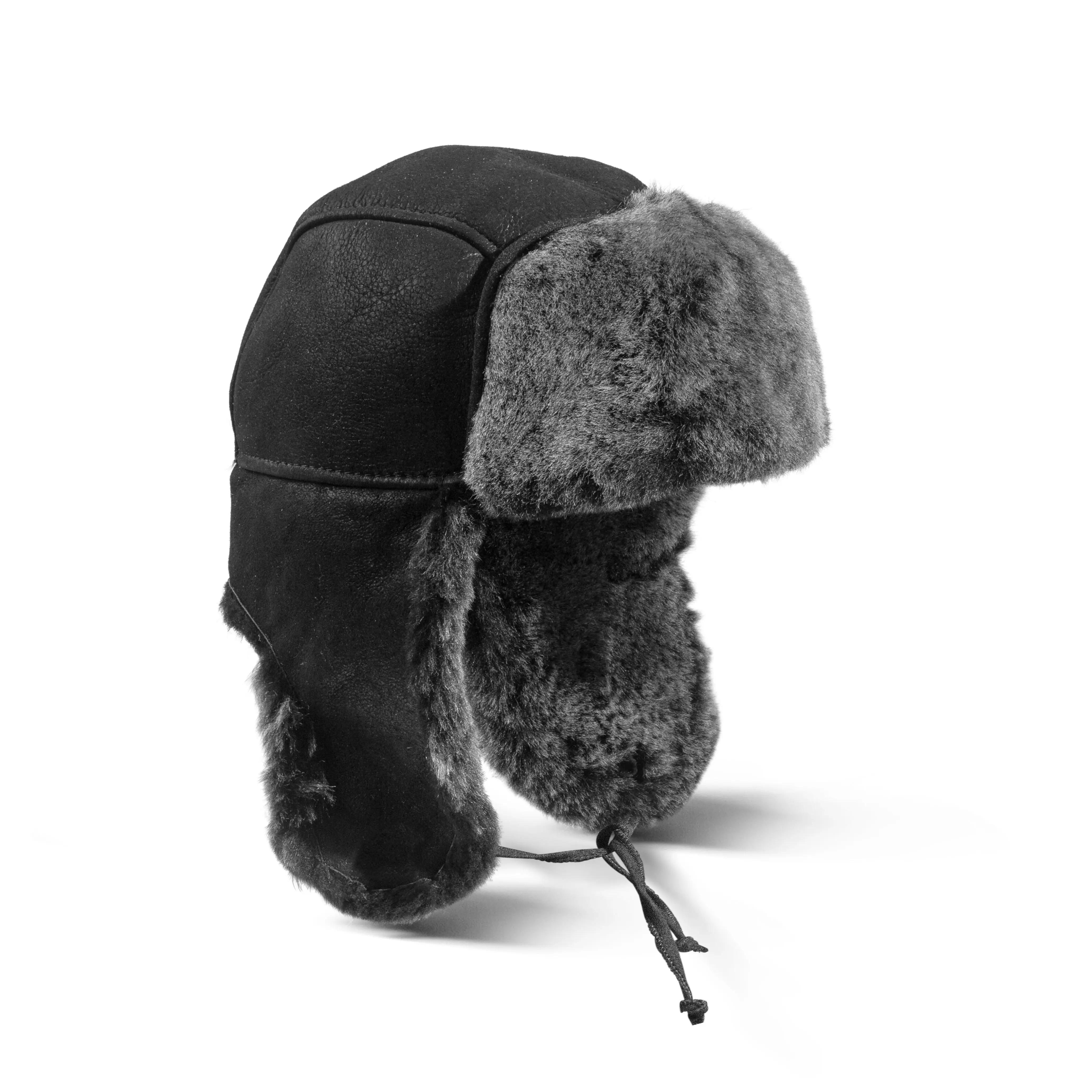 Louie Lambskin Hat 