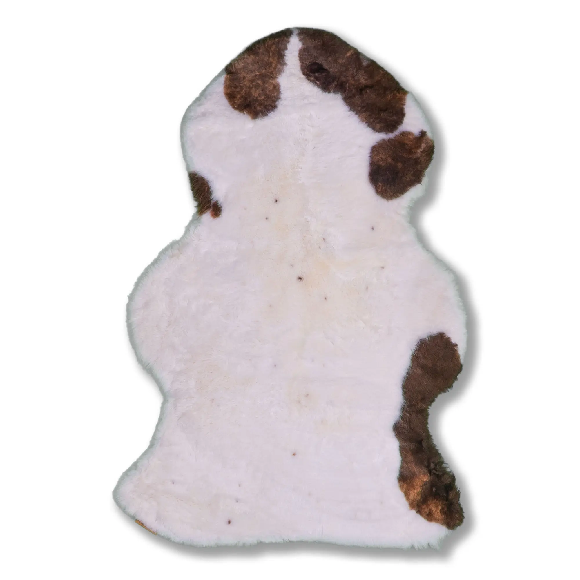 Schaffell meliert geschoren - hell