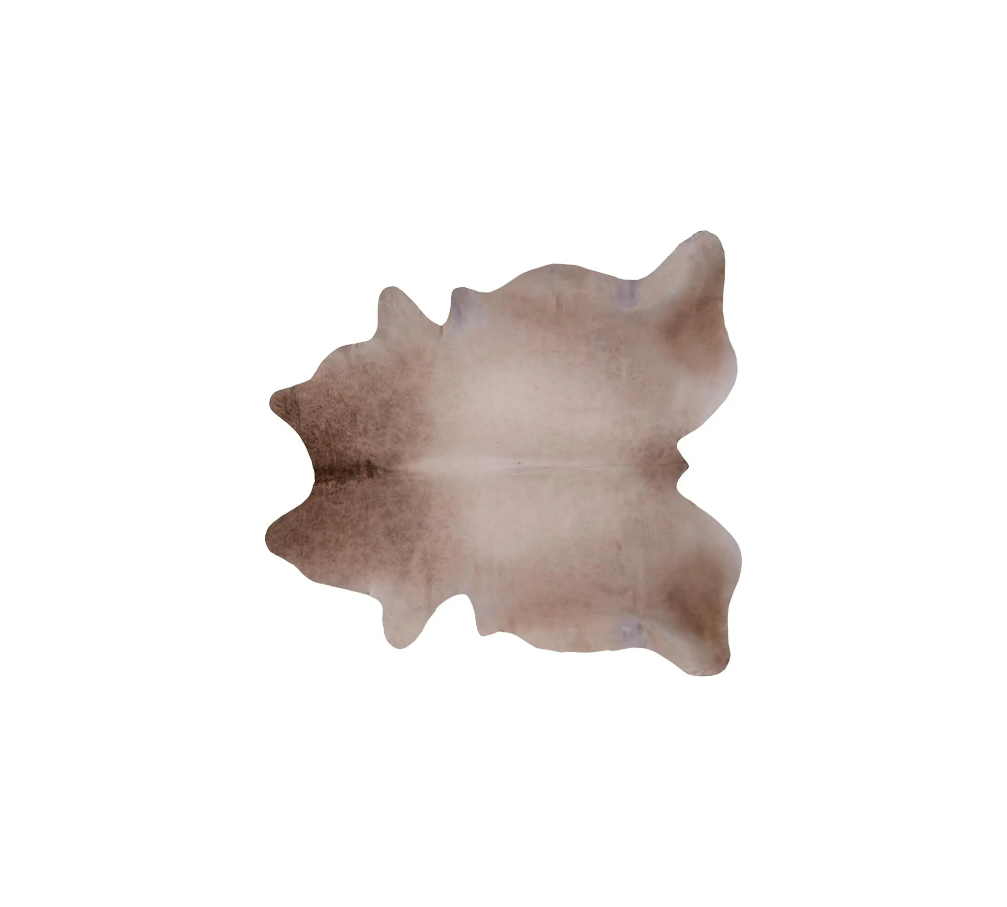 Stierfell champagne 3-4 m²