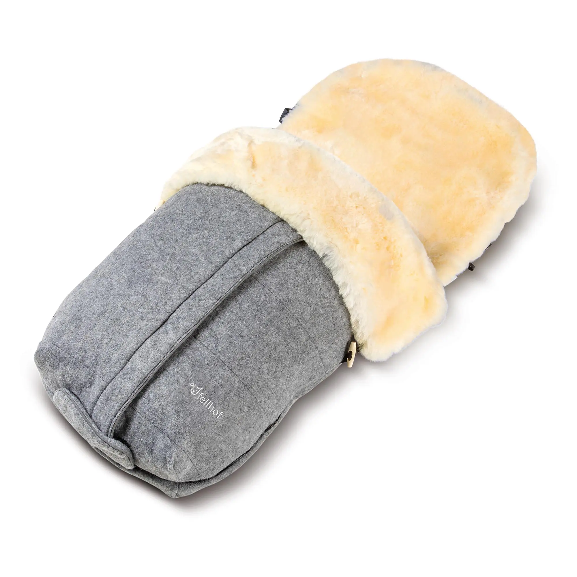 Cortina Footmuff felt light grey