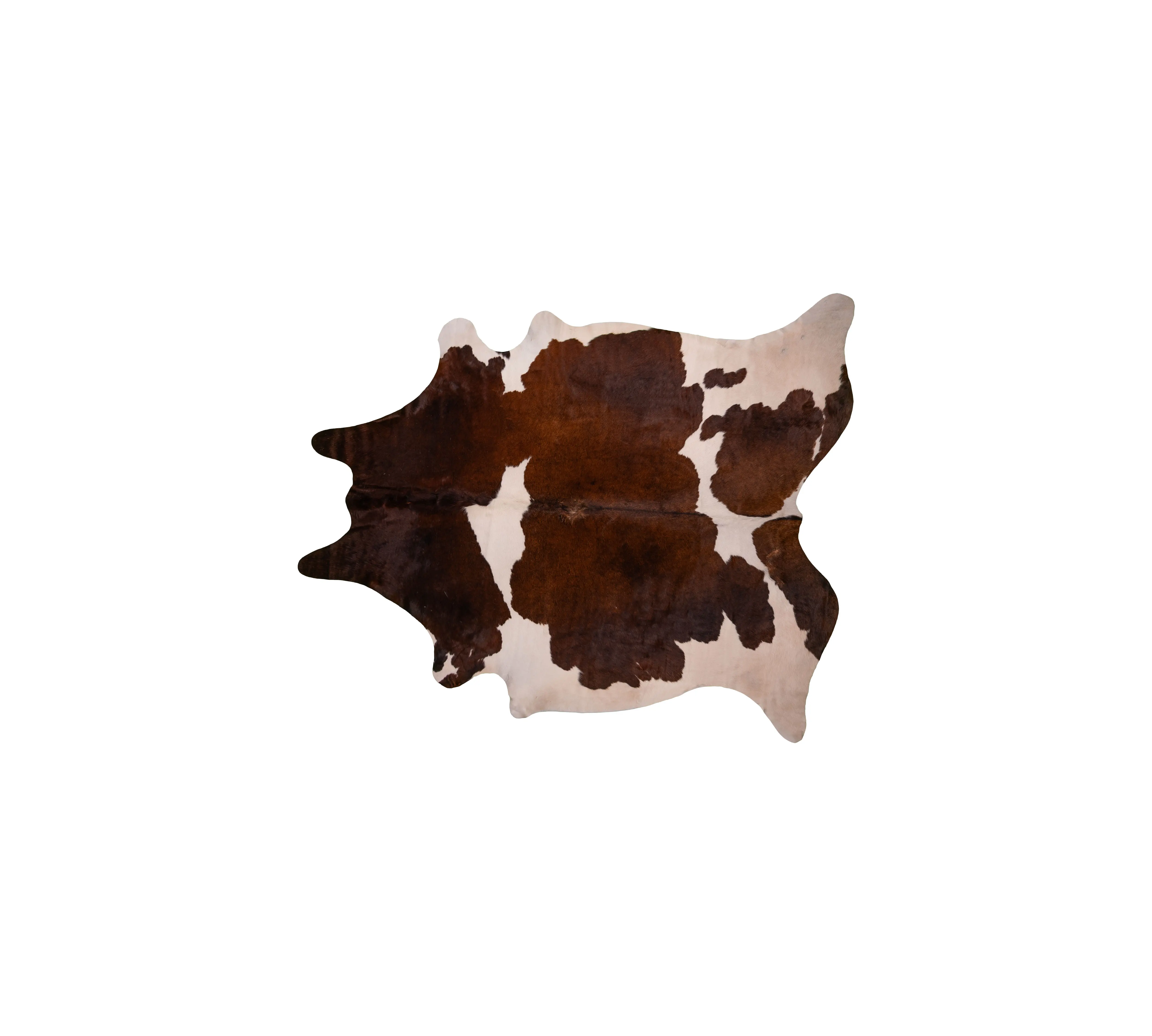 Cowhide, Brown-and-White 3-4 m²