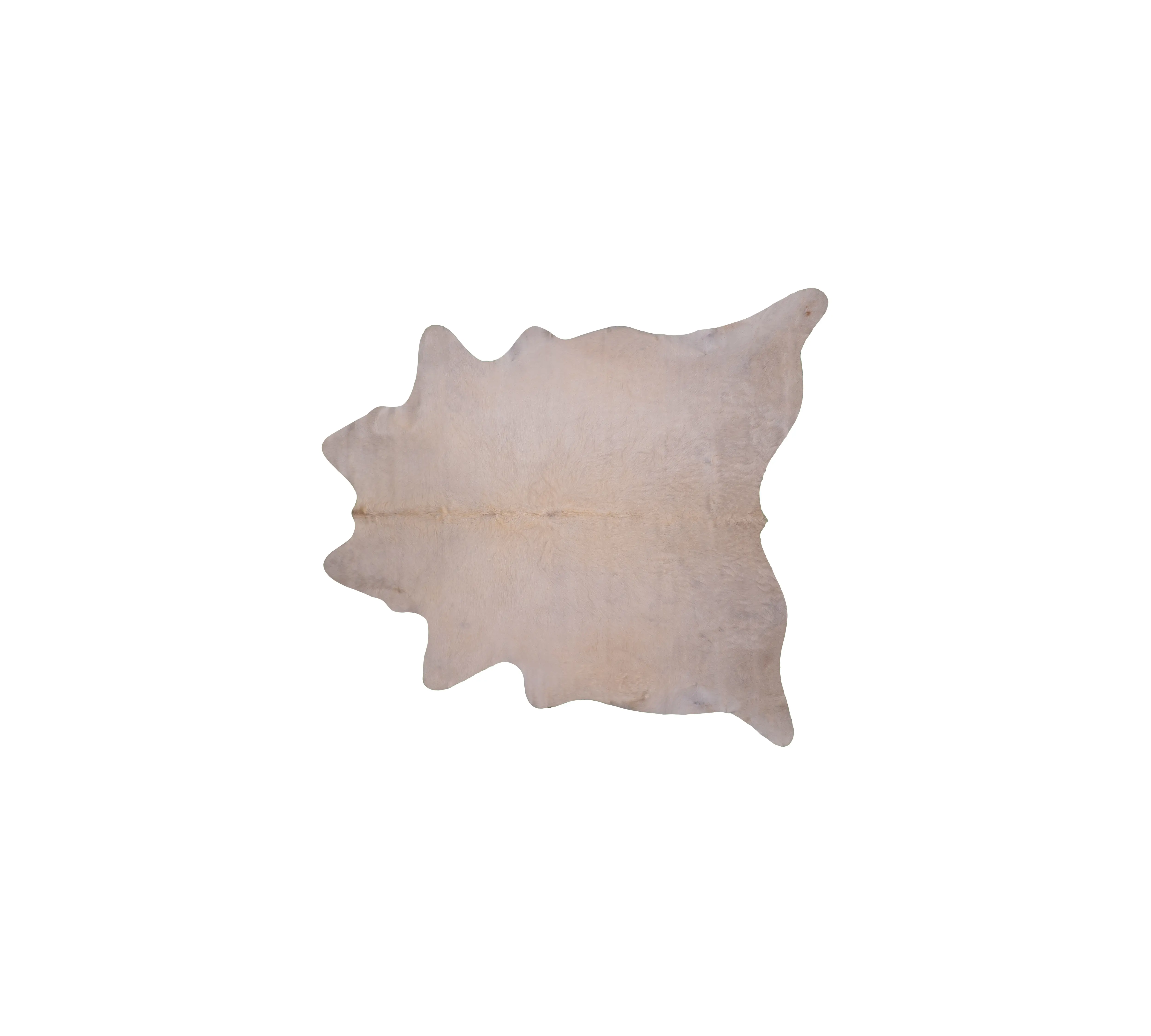 Cowhide, Natural White 3-4 m²