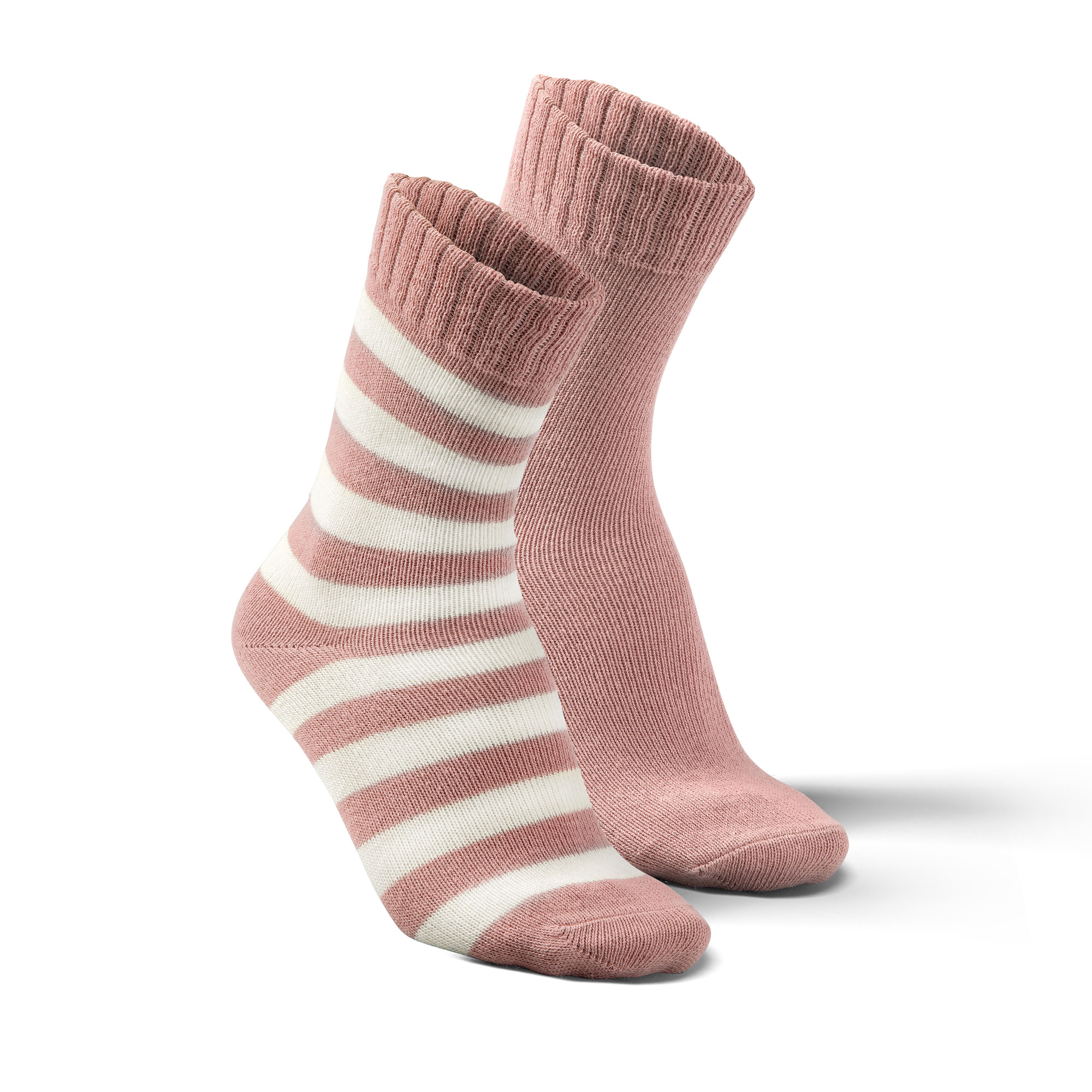 Alpaka Socken rosa doppelpack