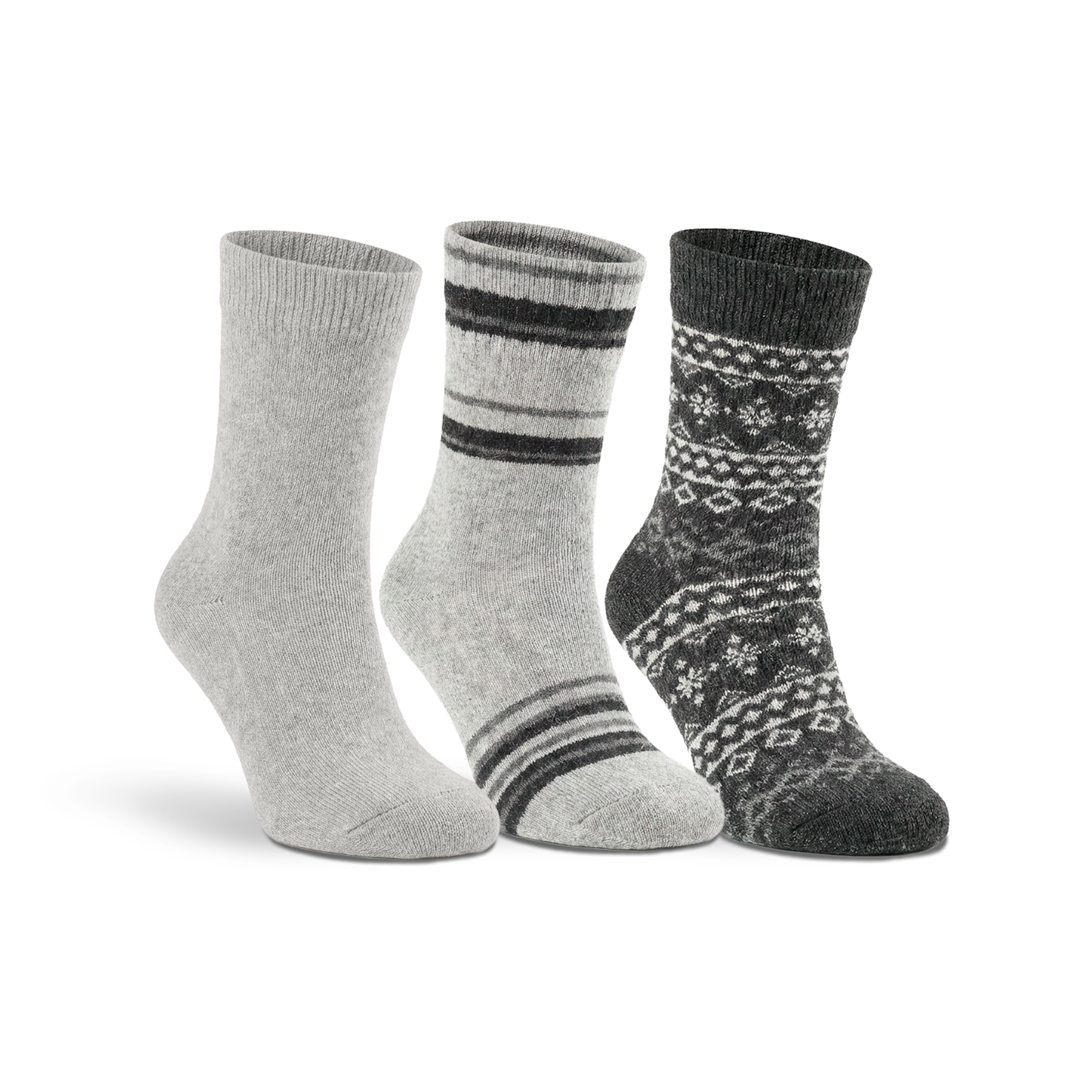 Alpaca Socks Gift Box, 3-Pack