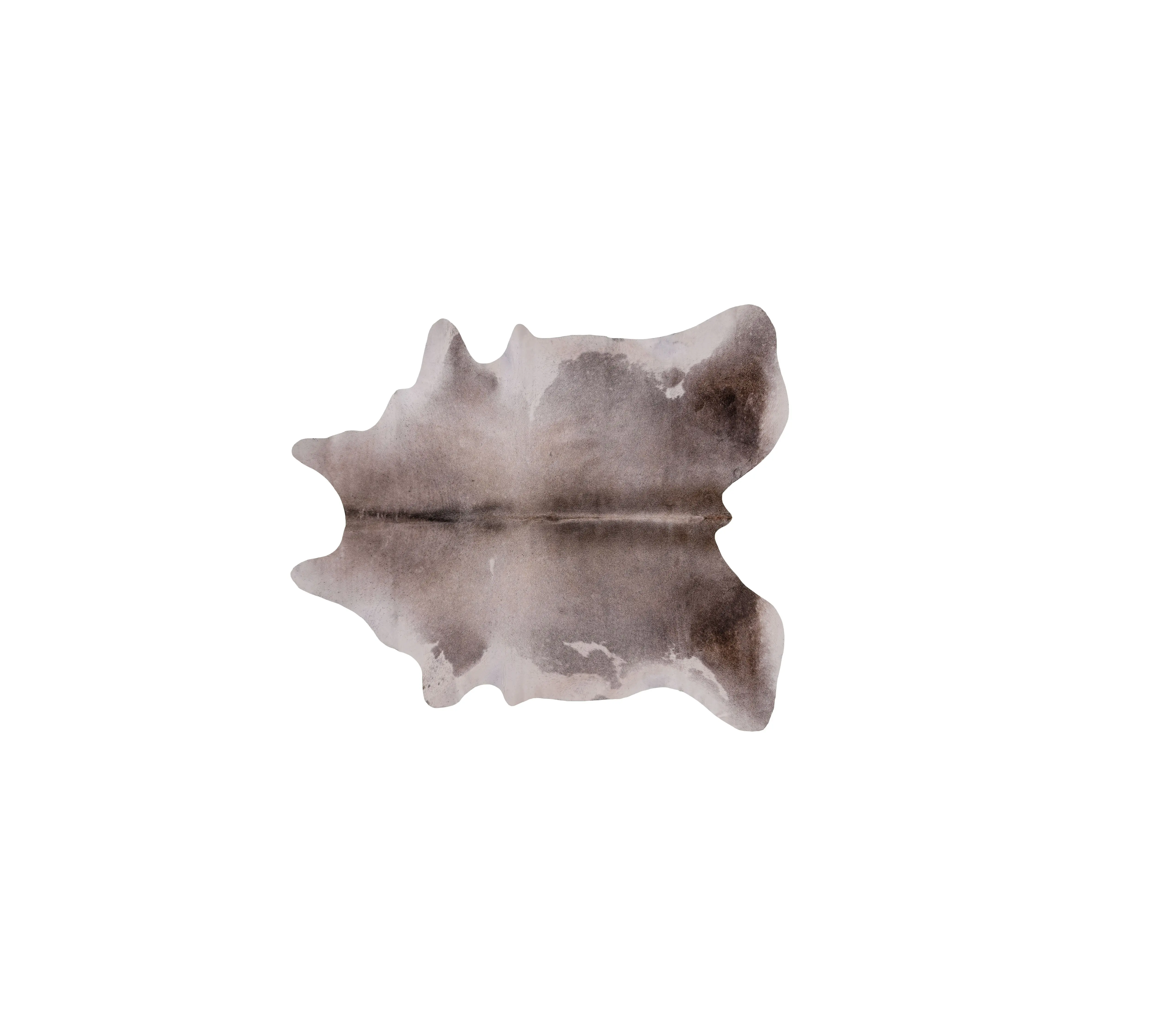 Stierfell grau 3-4 m²