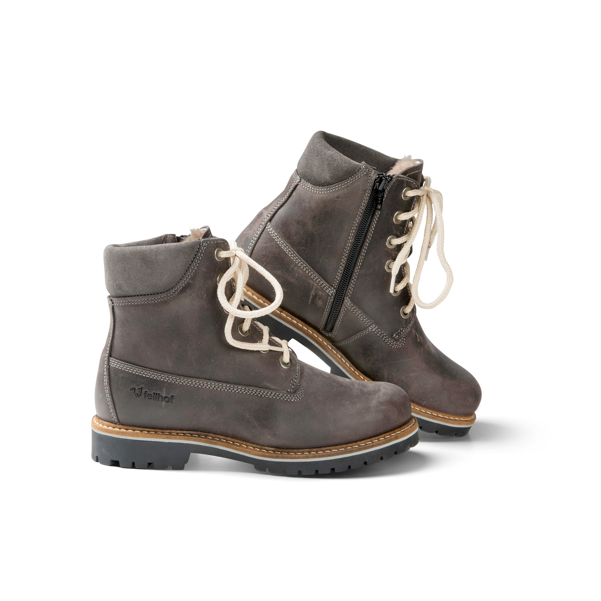 TIMBA Leather lambskin boots for women | Fellhof