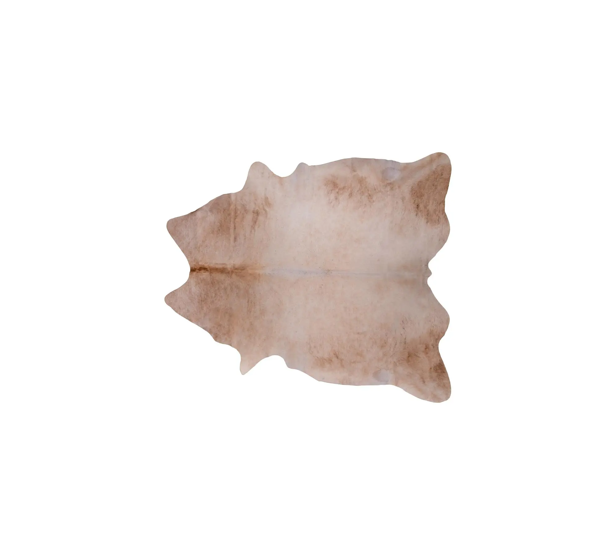 Stierfell champagne 3-4 m²
