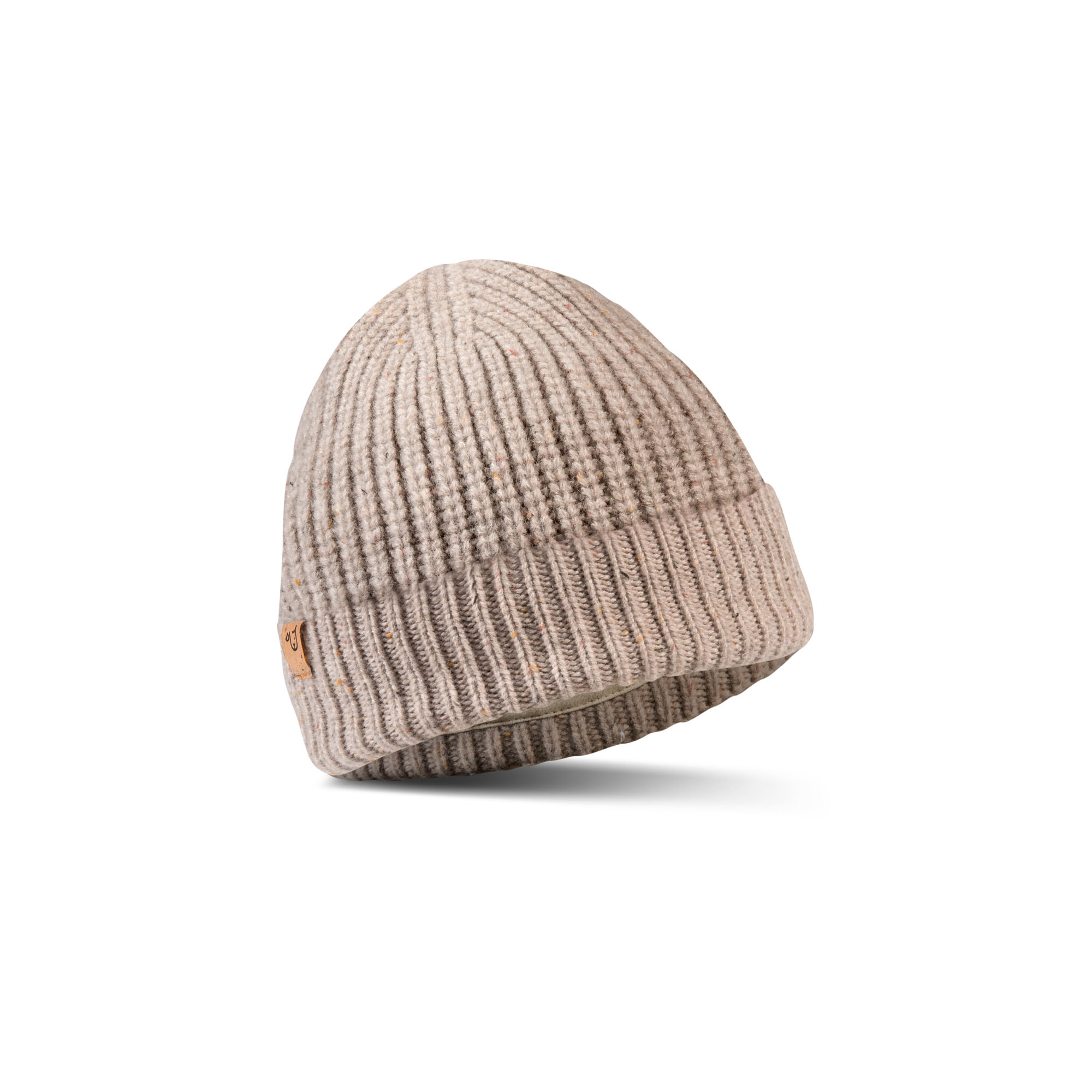 Fellhof Merino Kindermütze Krippenstein, beige, Größe 54/56