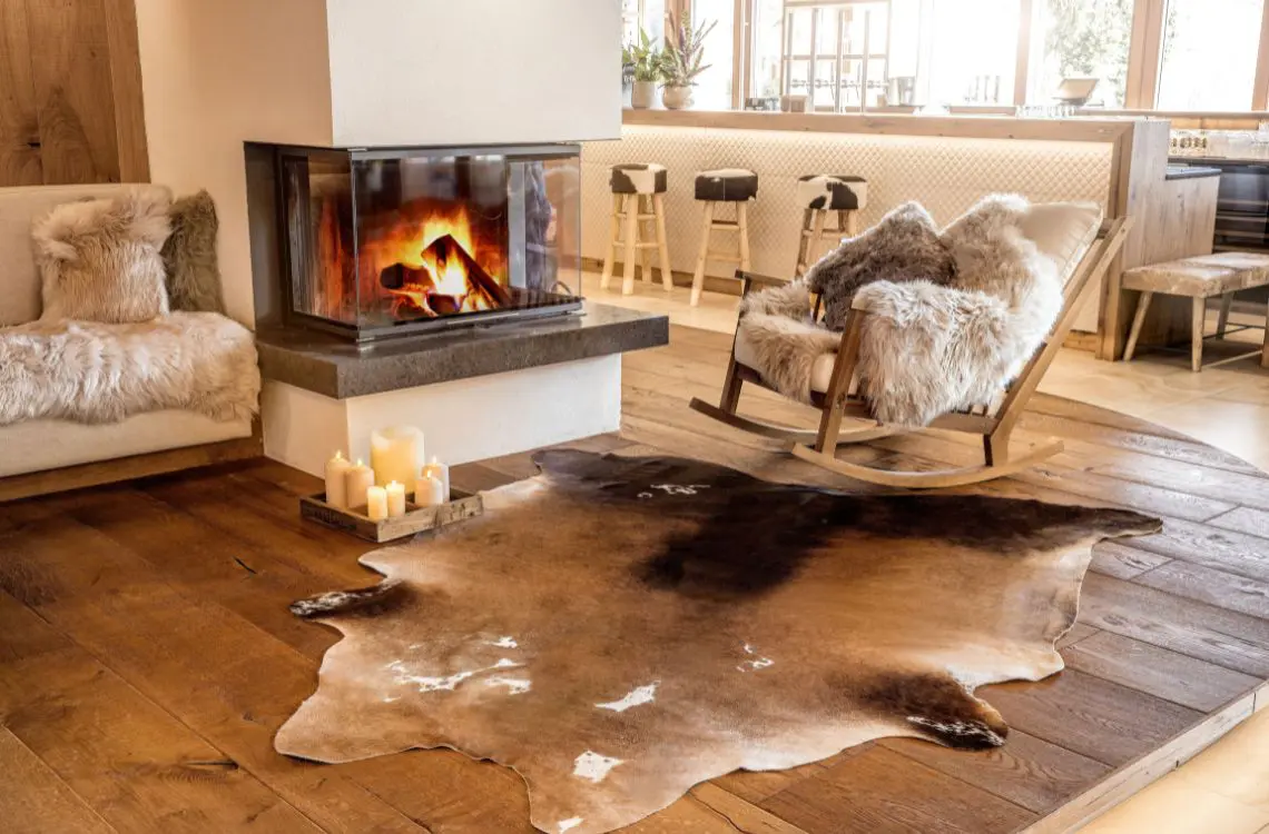 hygge comfort with lambskin
