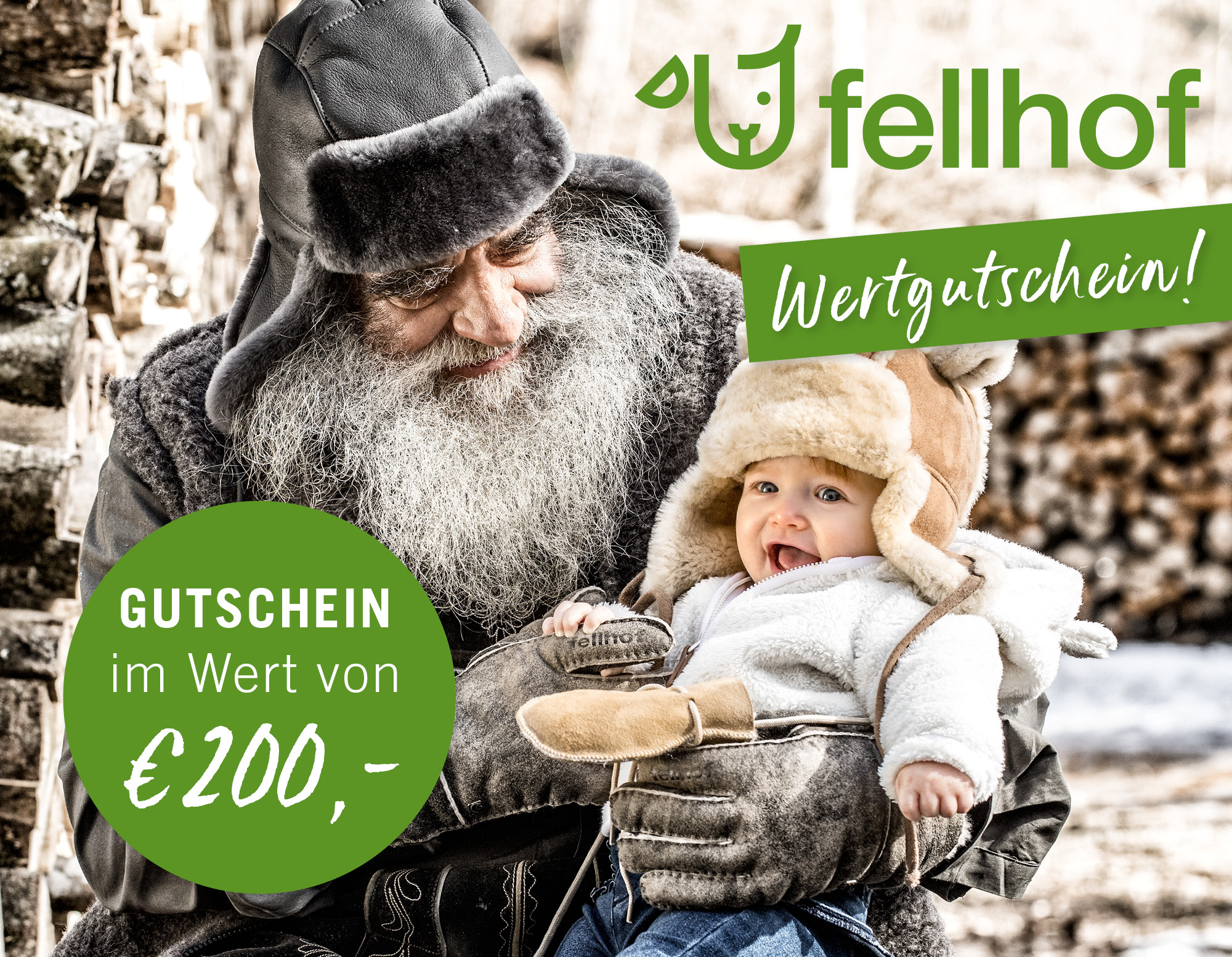 Fellhof Wertgutschein im Wert von 200€