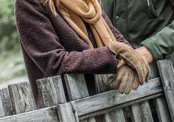 Lammfell-Handschuhe für Damen - warm | & Fellhof bequem