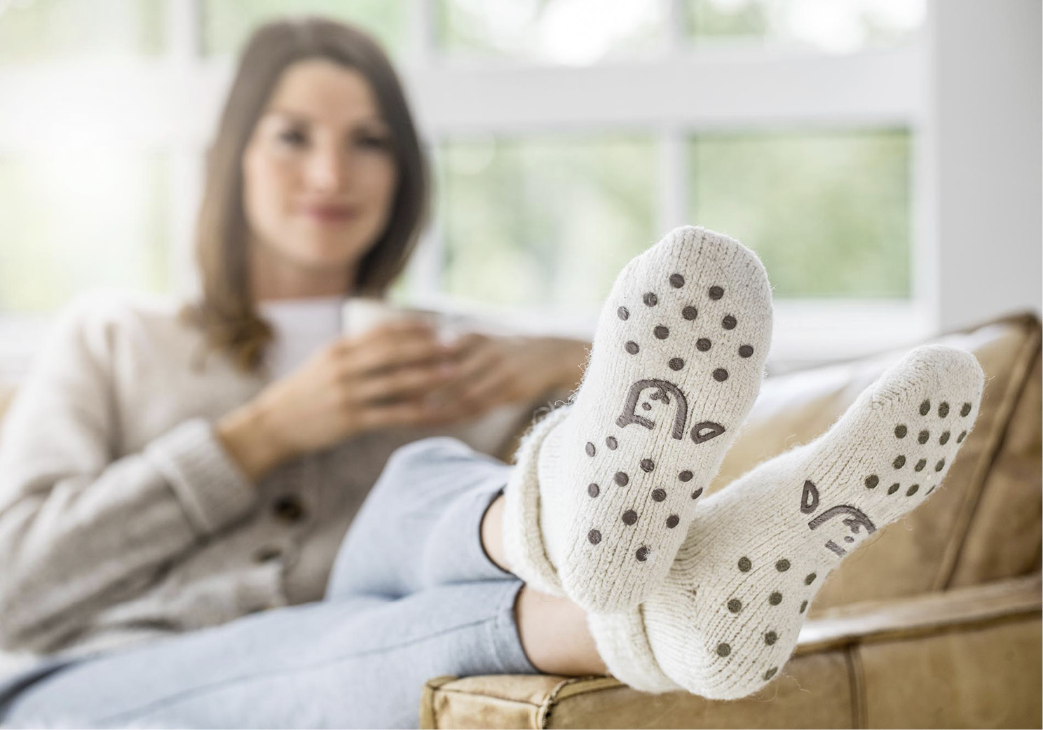 Slipper Socks With Grippers -  Canada