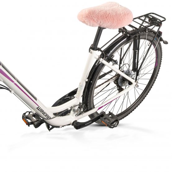 Fahrradsattelbezug-rosa