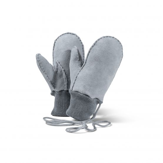 Kids’ Mittens with Knit Cuff