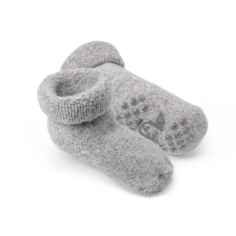 Wollsocken Kids grau 