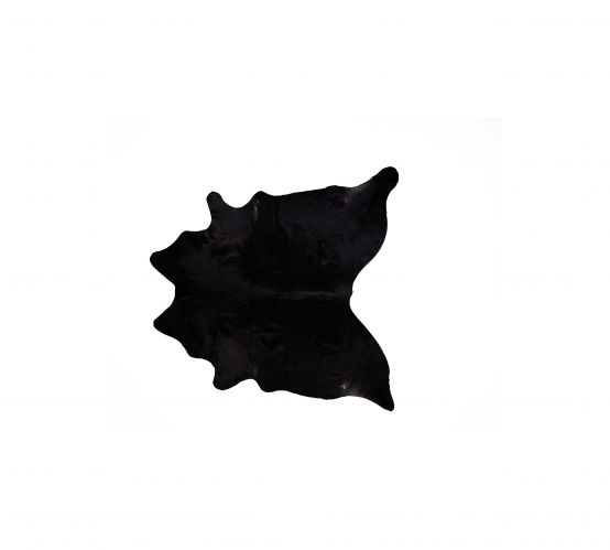 Stierfell schwarz 2-3 m²