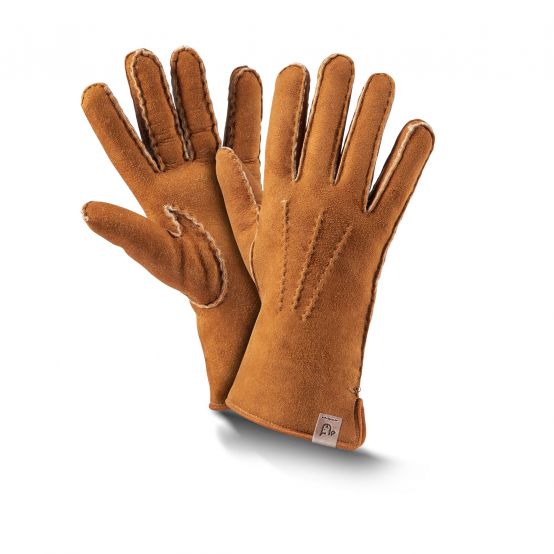 Lammfell-Fingerhandschuhe Premium für Herren