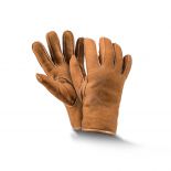Fingerhandschuhe  basic braun