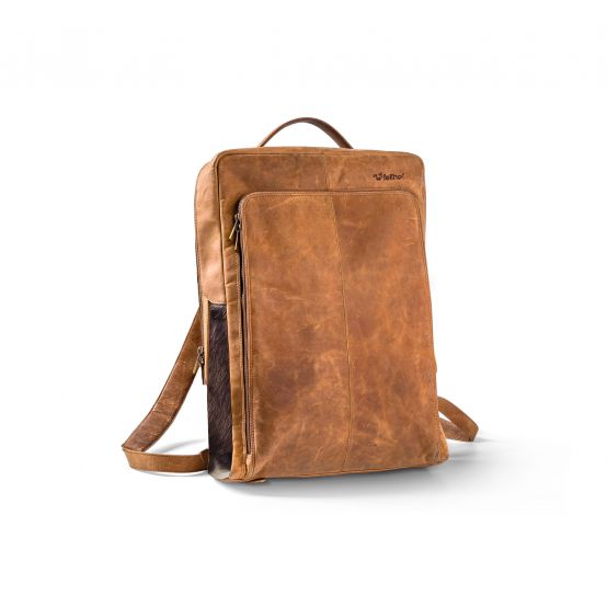 Ragnar Leather Laptop Backpack